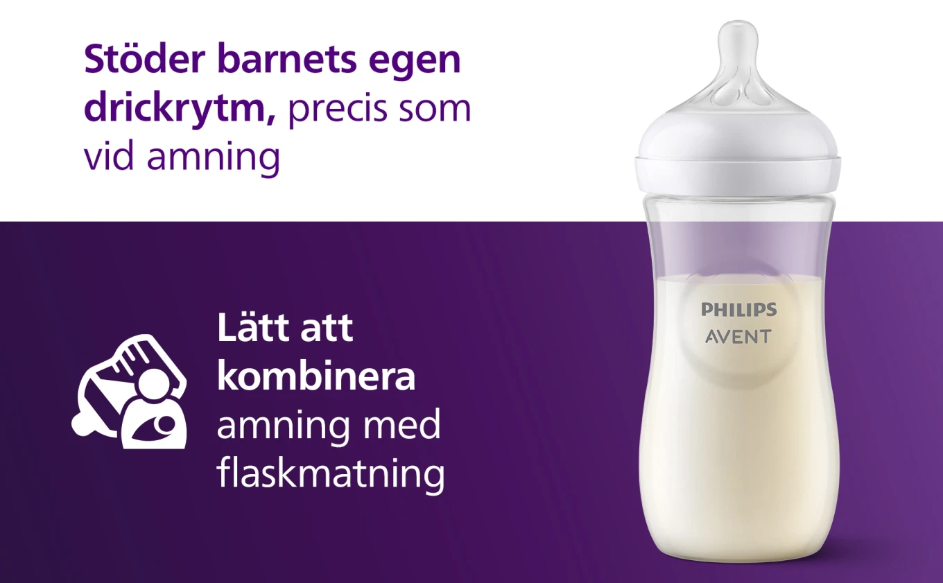 Philips Avent Natural Response Nappflaska 330 ml Philips Avent