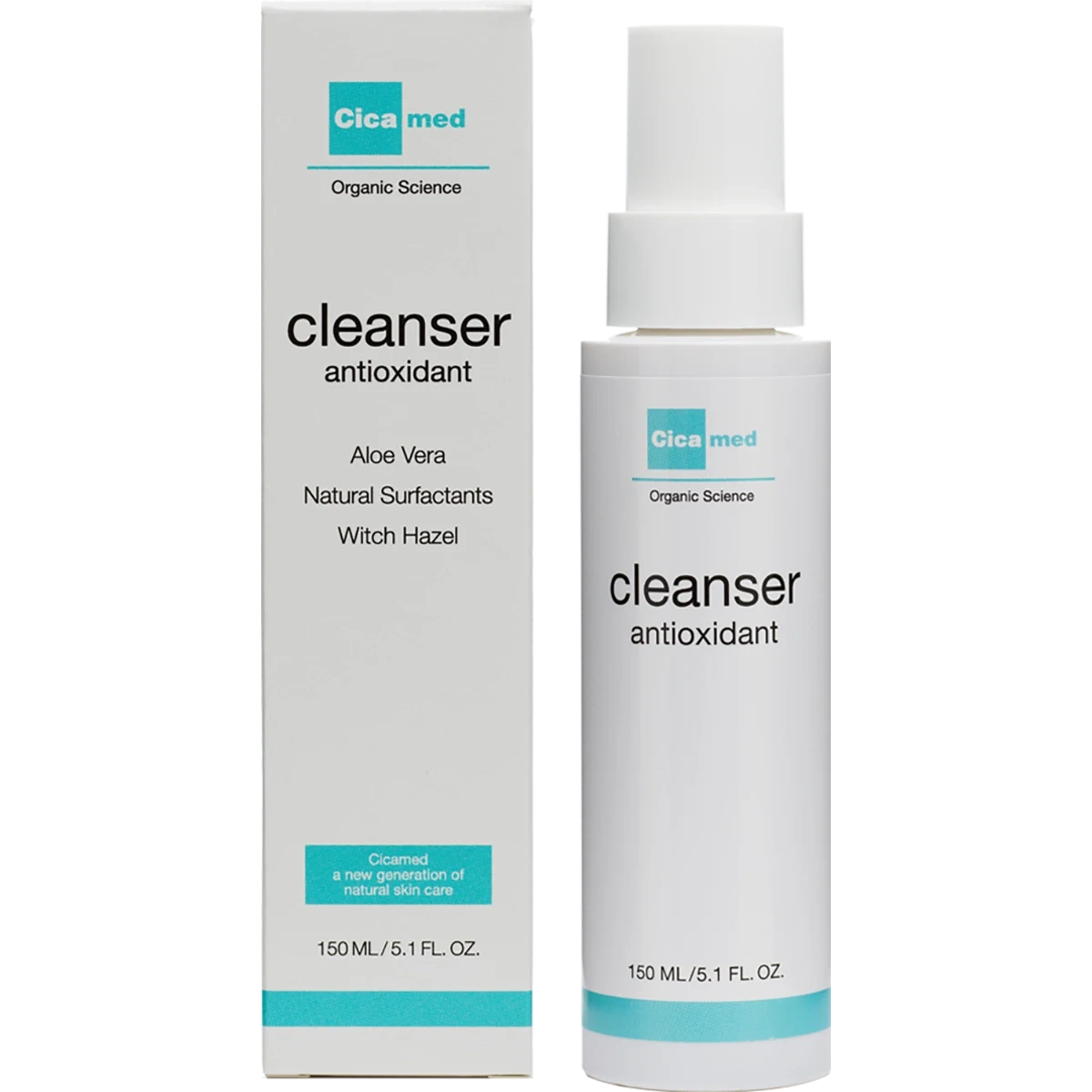 Cicamed Organic Science Cleanser Antioxidant 150 ml Cicamed