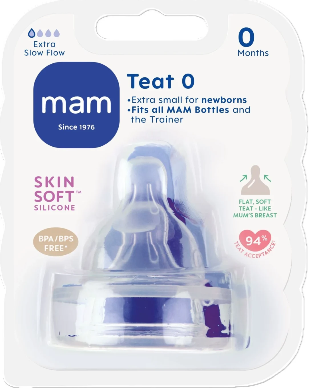 MAM Teat size 0 Mam