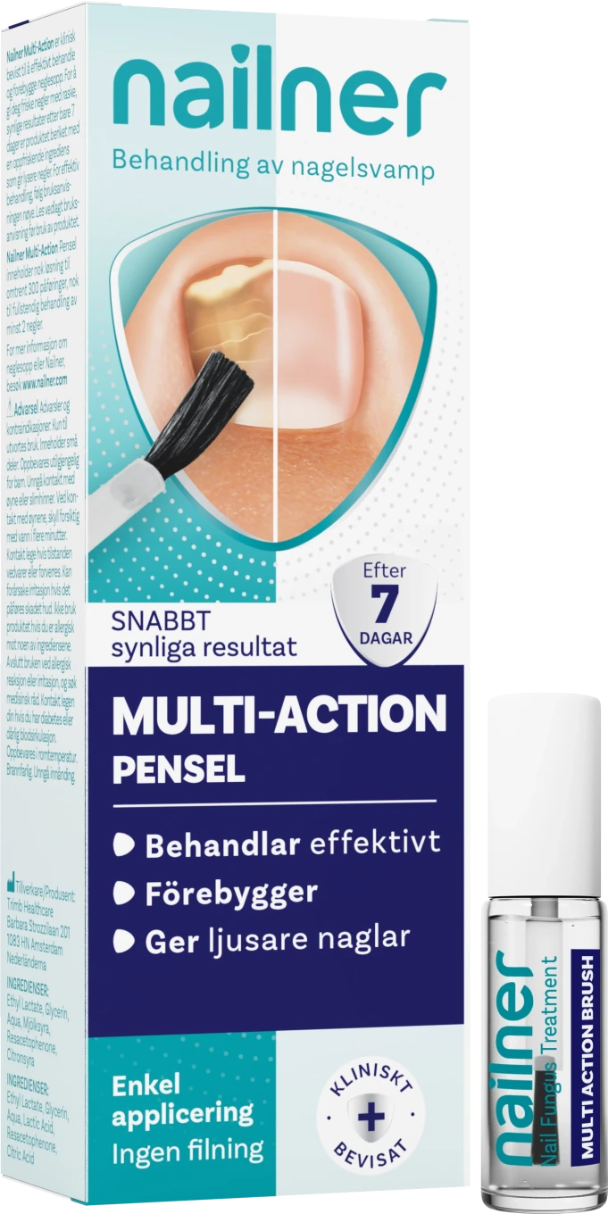 Nailner Pensel 2 i 1 Nailner