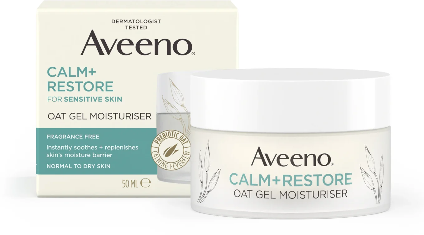 Aveeno CALM+RESTORE® Oat Gel Moisturiser 50 ml Aveeno