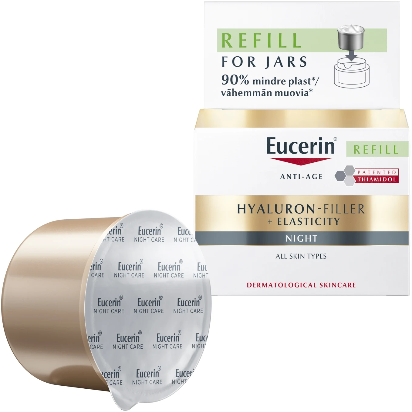 Eucerin Hyaluron-Filler + Elasticity Night Cream SPF30 Refill 50 ml Eucerin