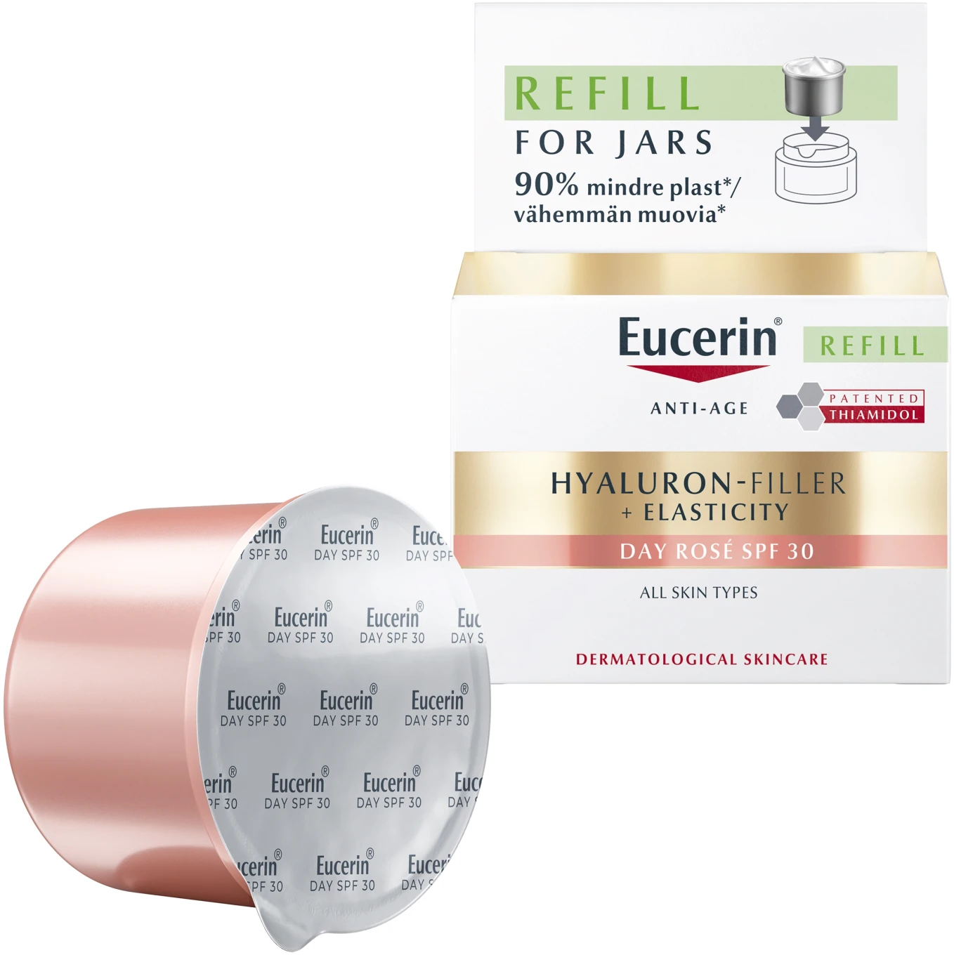 Eucerin Hyaluron-Filler + Elasticity Day Rosé SPF30 Refill 50 ml Eucerin