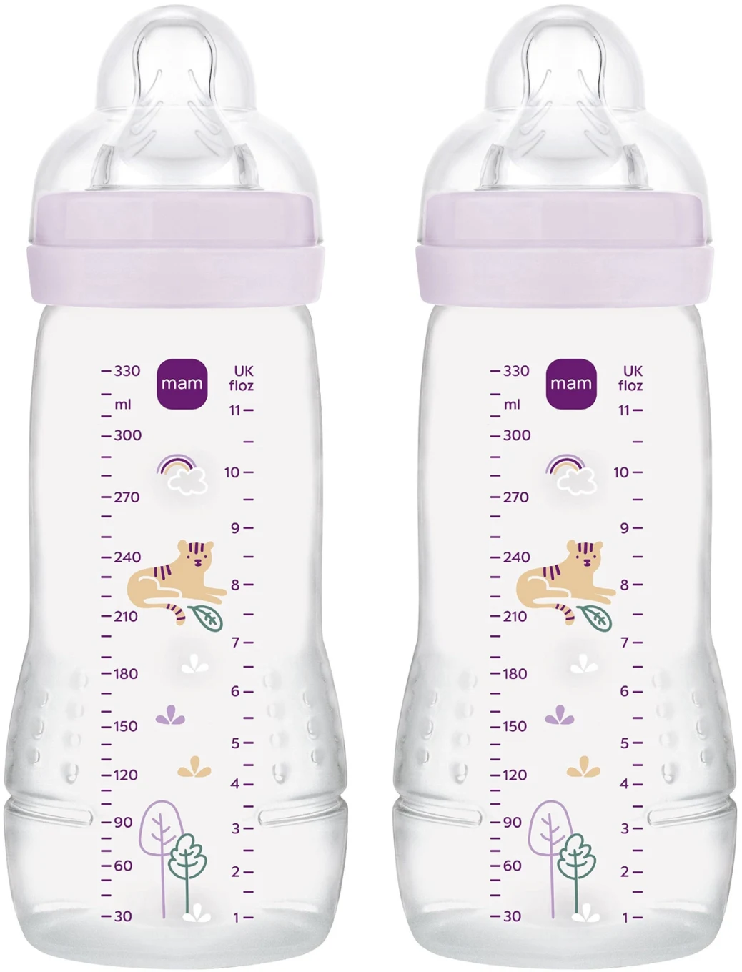 MAM Easy Active Pink 330 ml 2-pack Mam