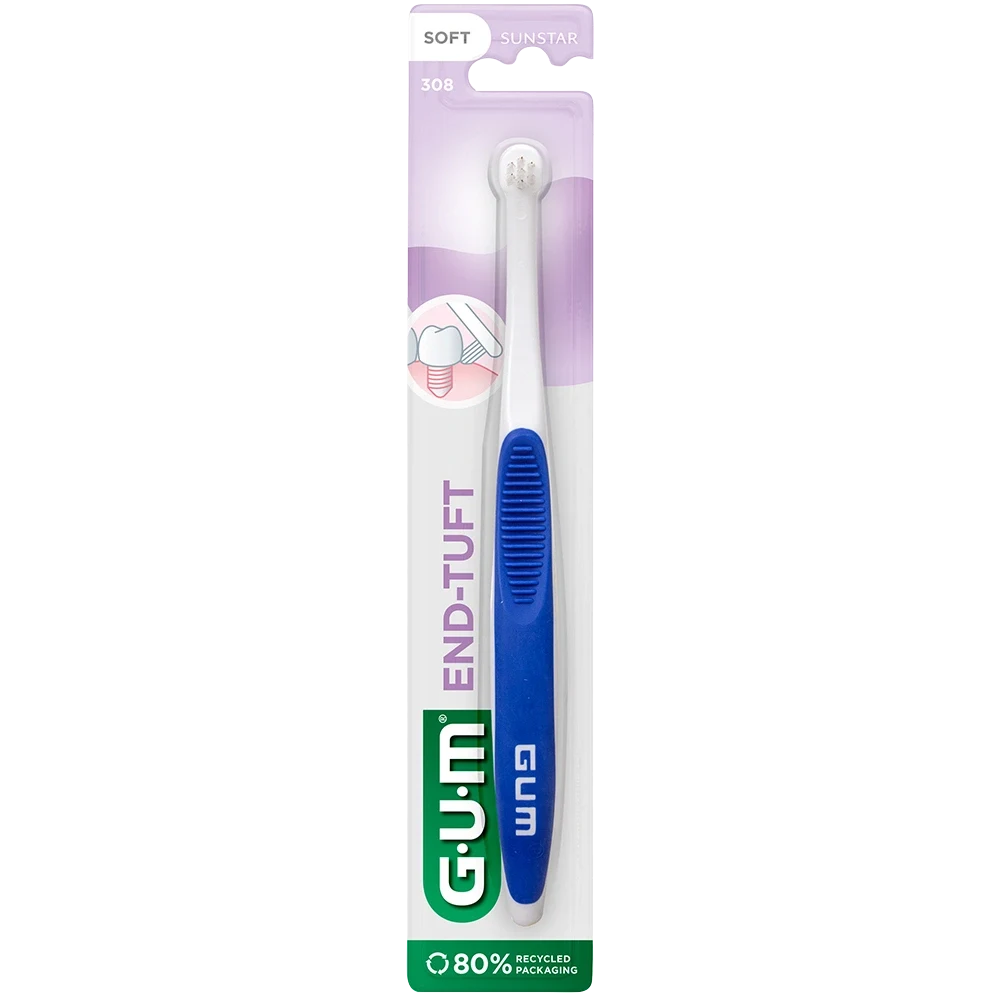 GUM End-Tuft Vinkelborste 1 st Gum