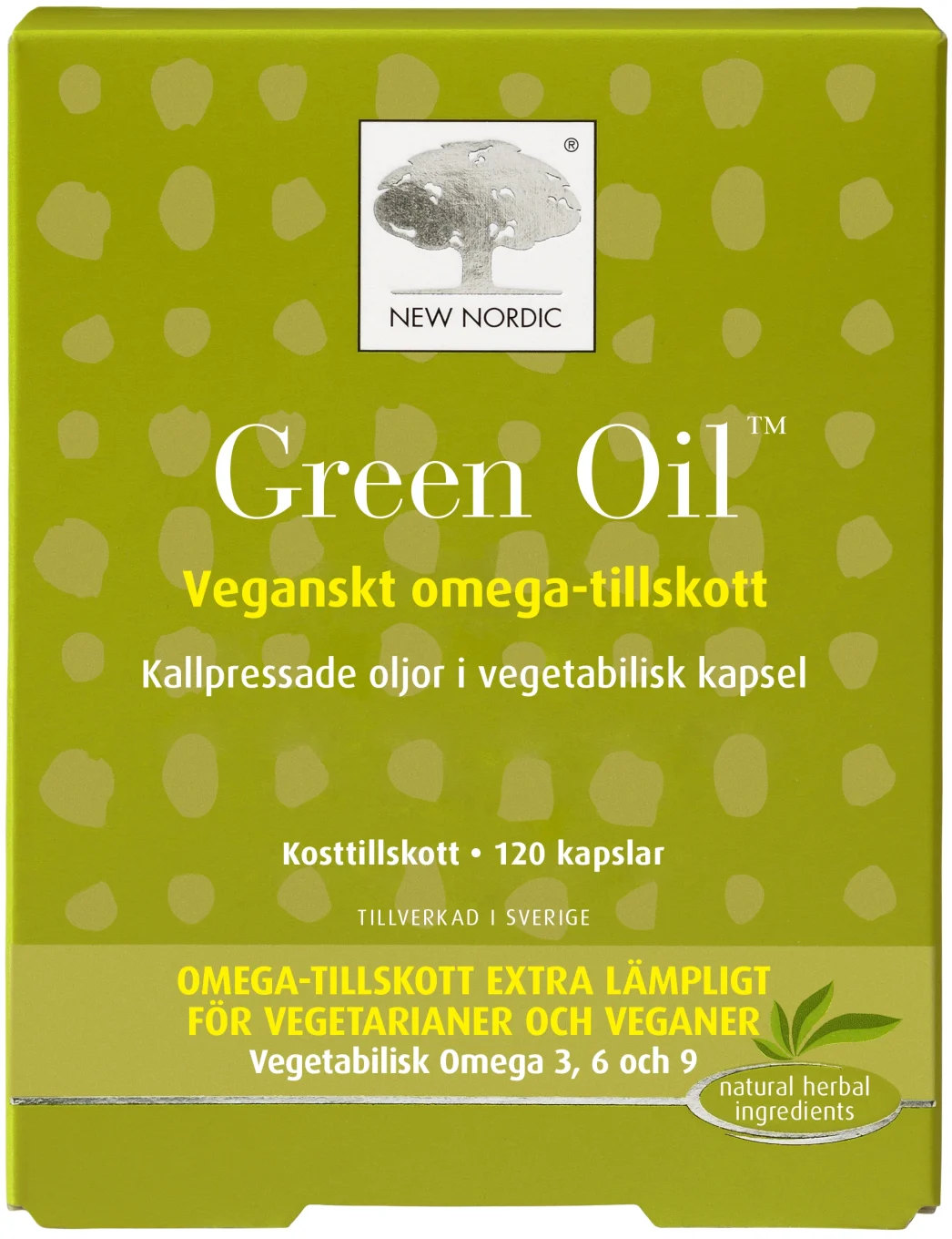 New Nordic Green Oil 120 st New Nordic
