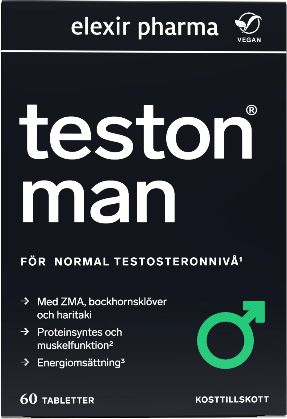 Elexir Pharma Teston Man 60 tabletter Elexir Pharma