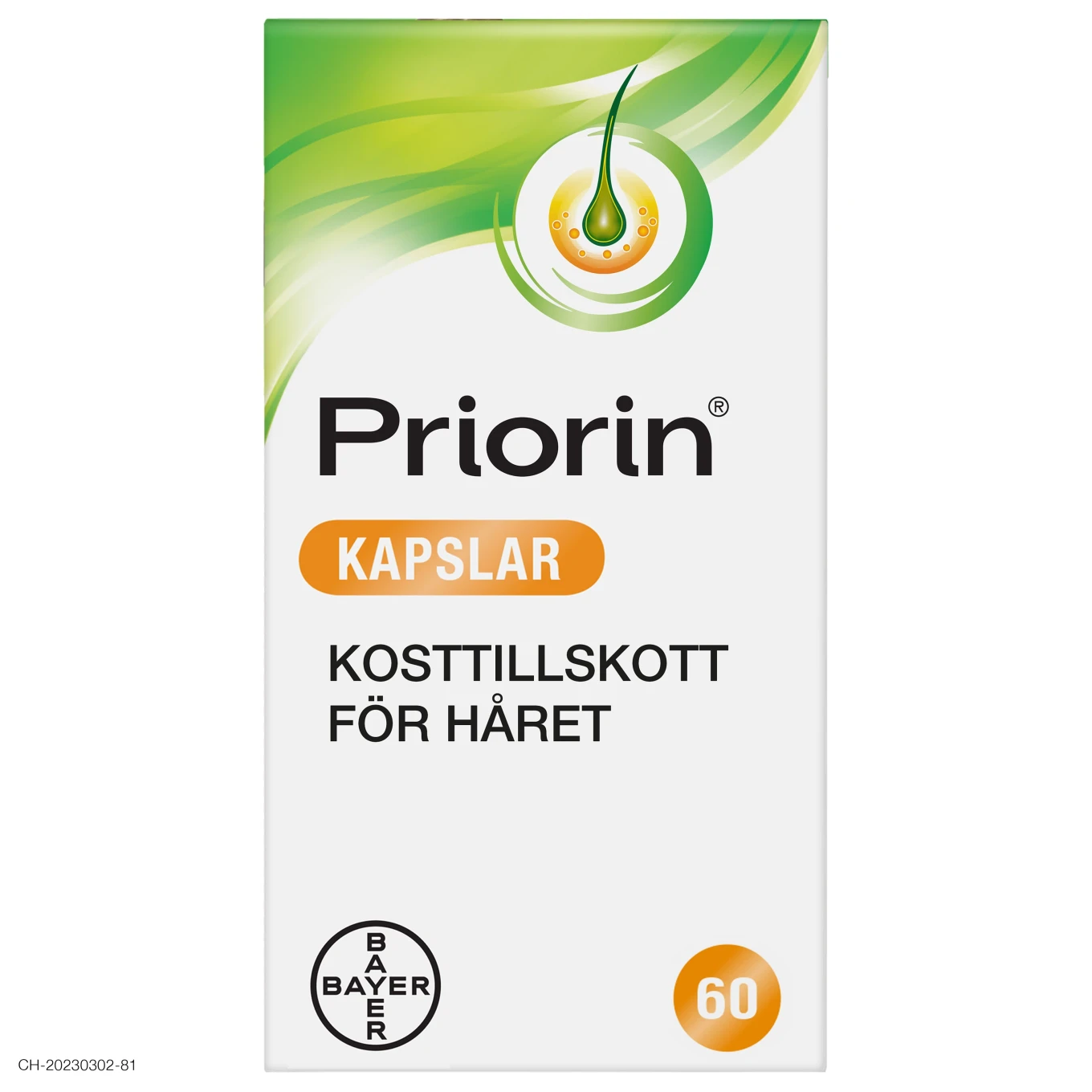 Priorin 60 kapslar Priorin