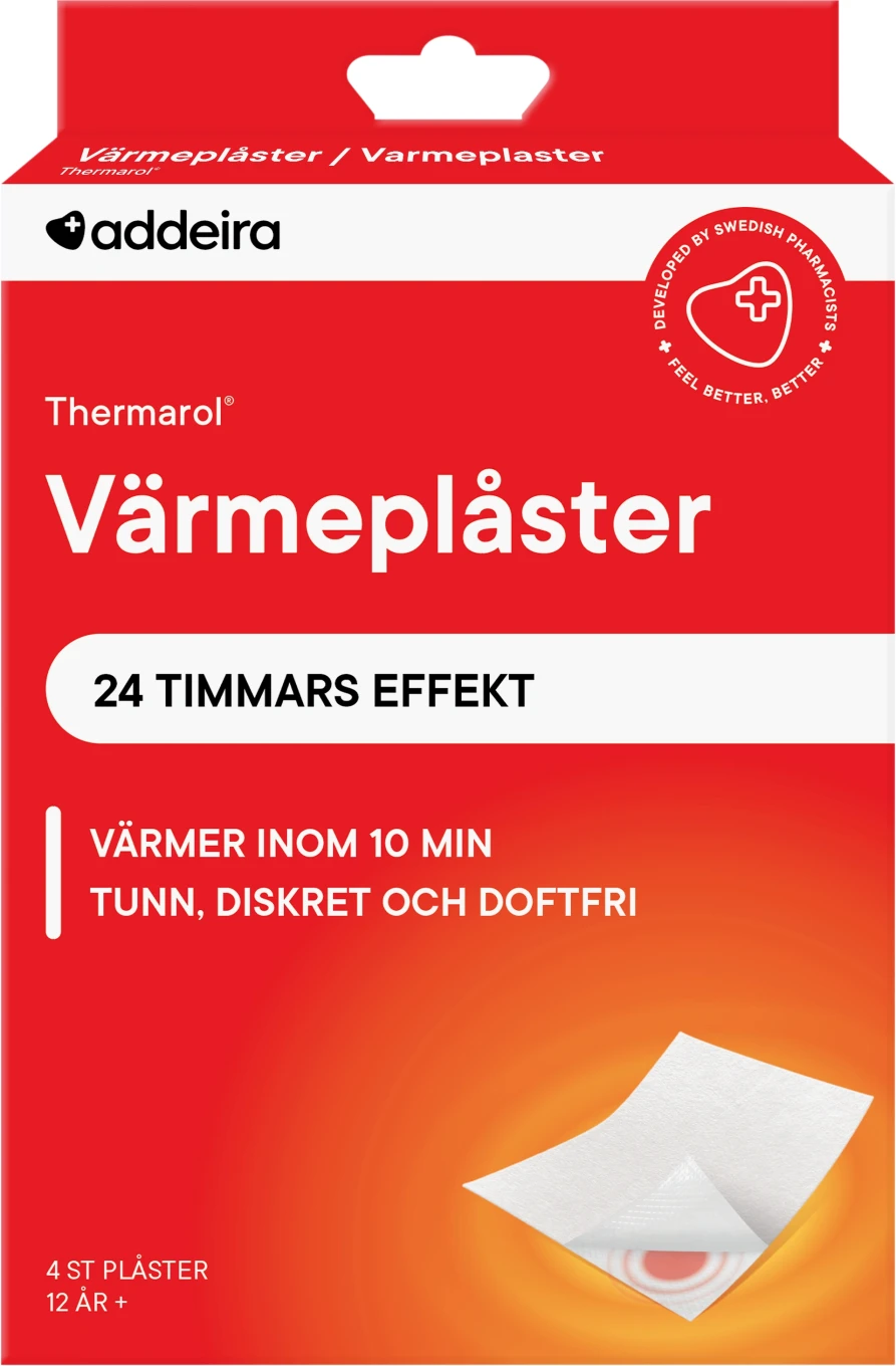 Addeira Thermarol Värmeplåster  4-pack Addeira