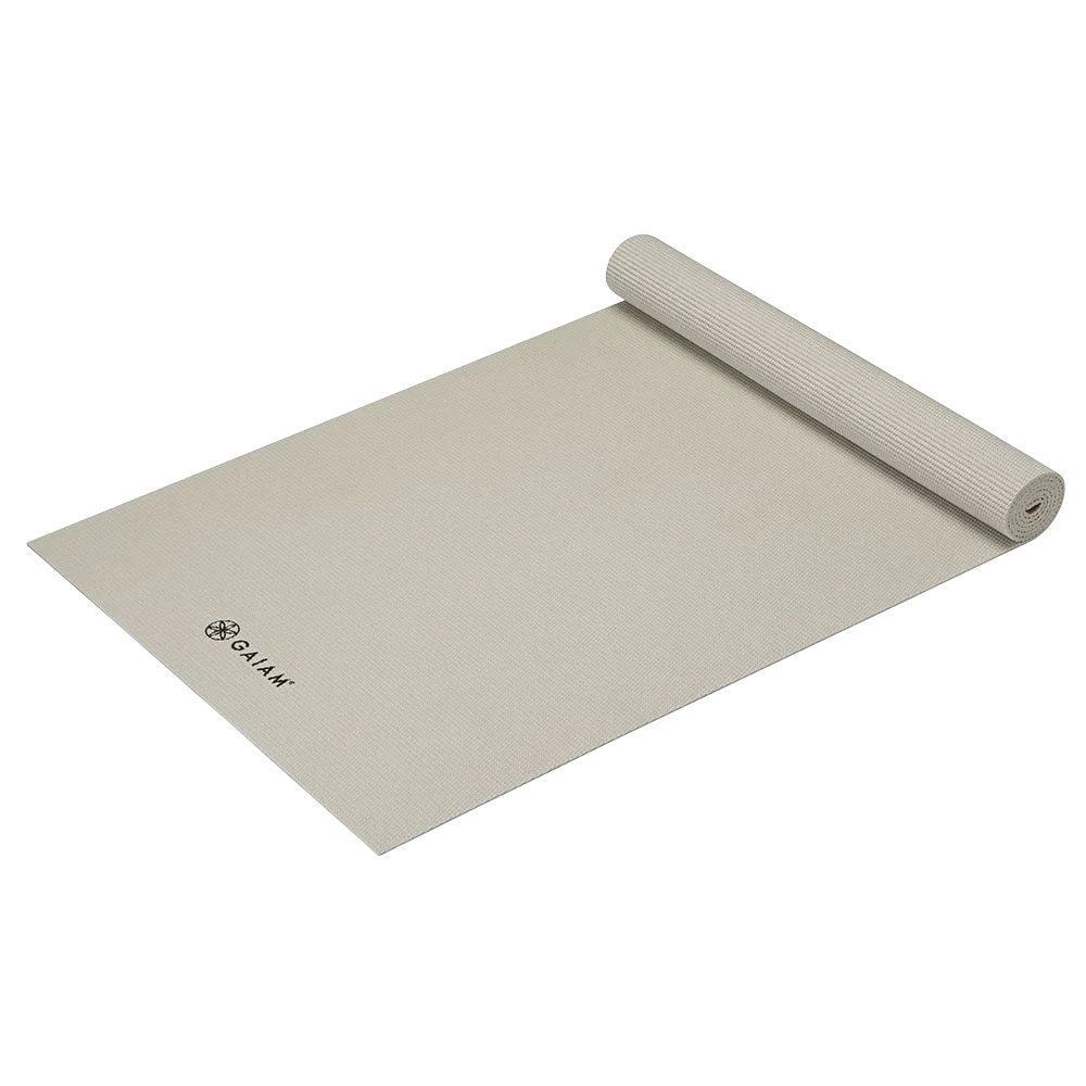 Gaiam Sandstone Yoga Mat 4 mm Solid Gaiam