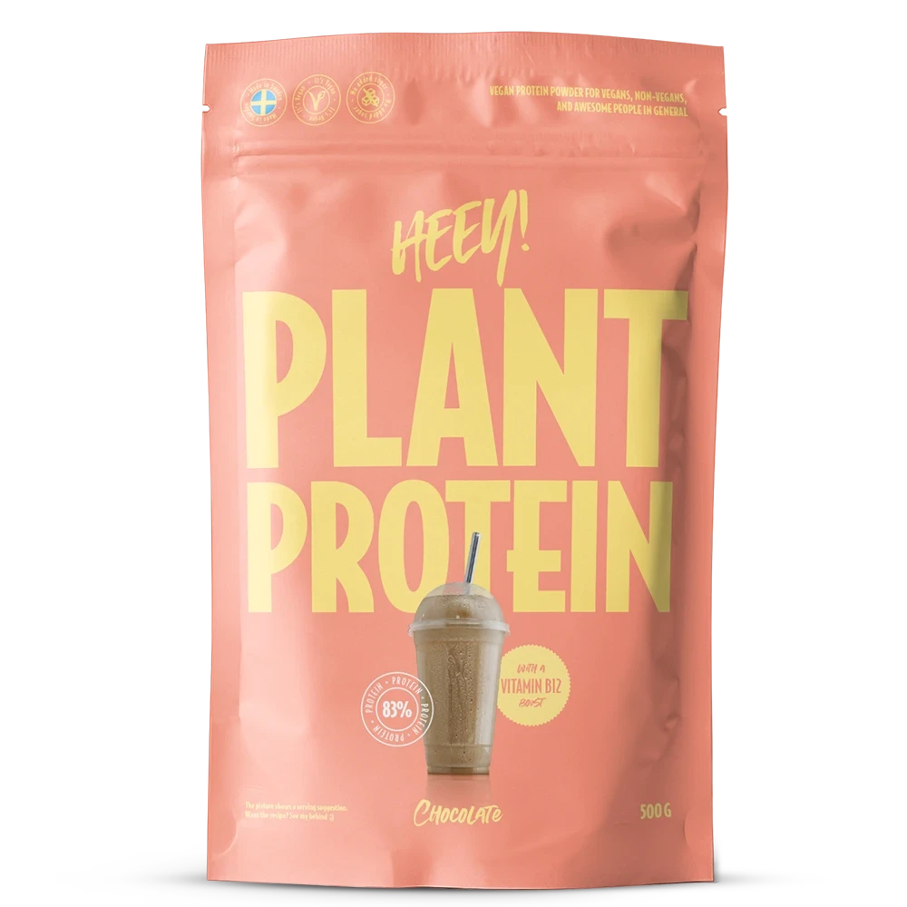 Heey! Veganskt Protein Choklad 500 g Heey!