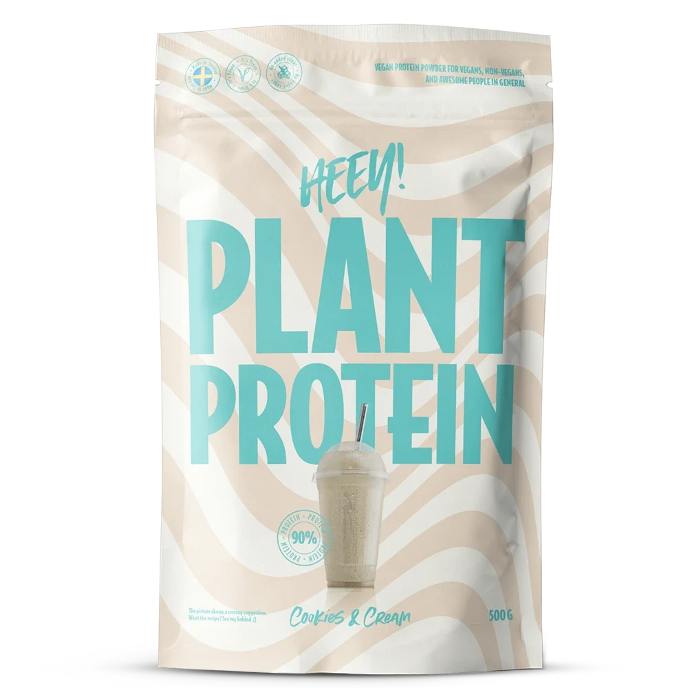 Heey! Veganskt Protein Cookies & Cream 500 g Heey!