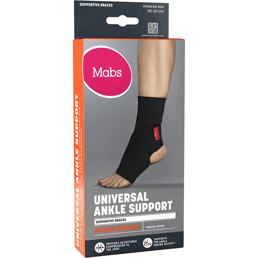 Mabs Fotledsstöd Svart One Size Mabs