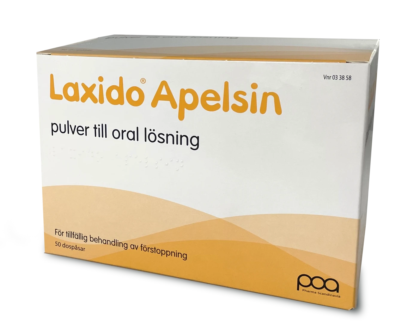 Laxido Apelsin Pulver till oral lösning Dospåse 50 st Laxido