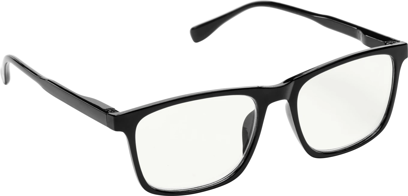 Lix by Haga Leksand Black Blåljus +1,0 Haga Optik