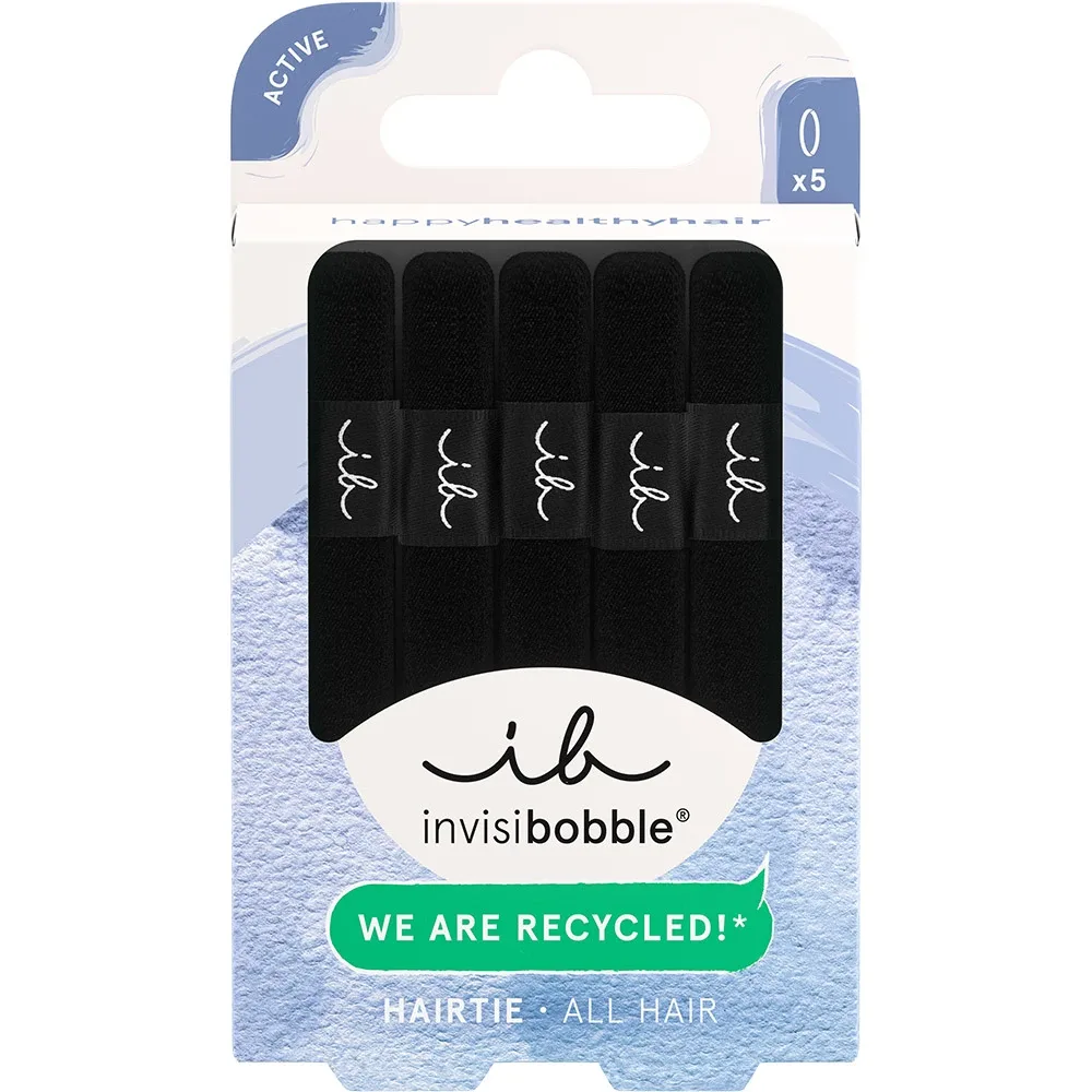 Invisibobble Hair Tie Black 5 st Invisibobble
