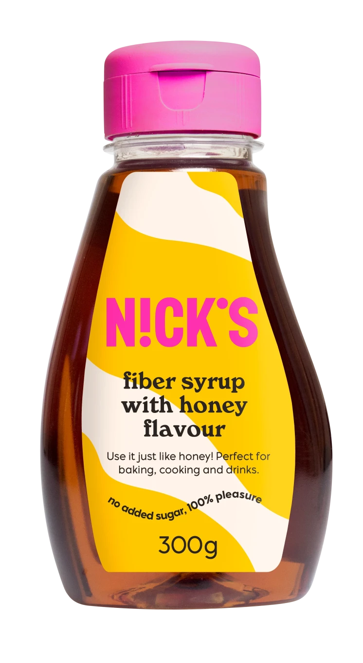 NICK'S Fiber Syrup with Honey Flavour 300 g Nicks