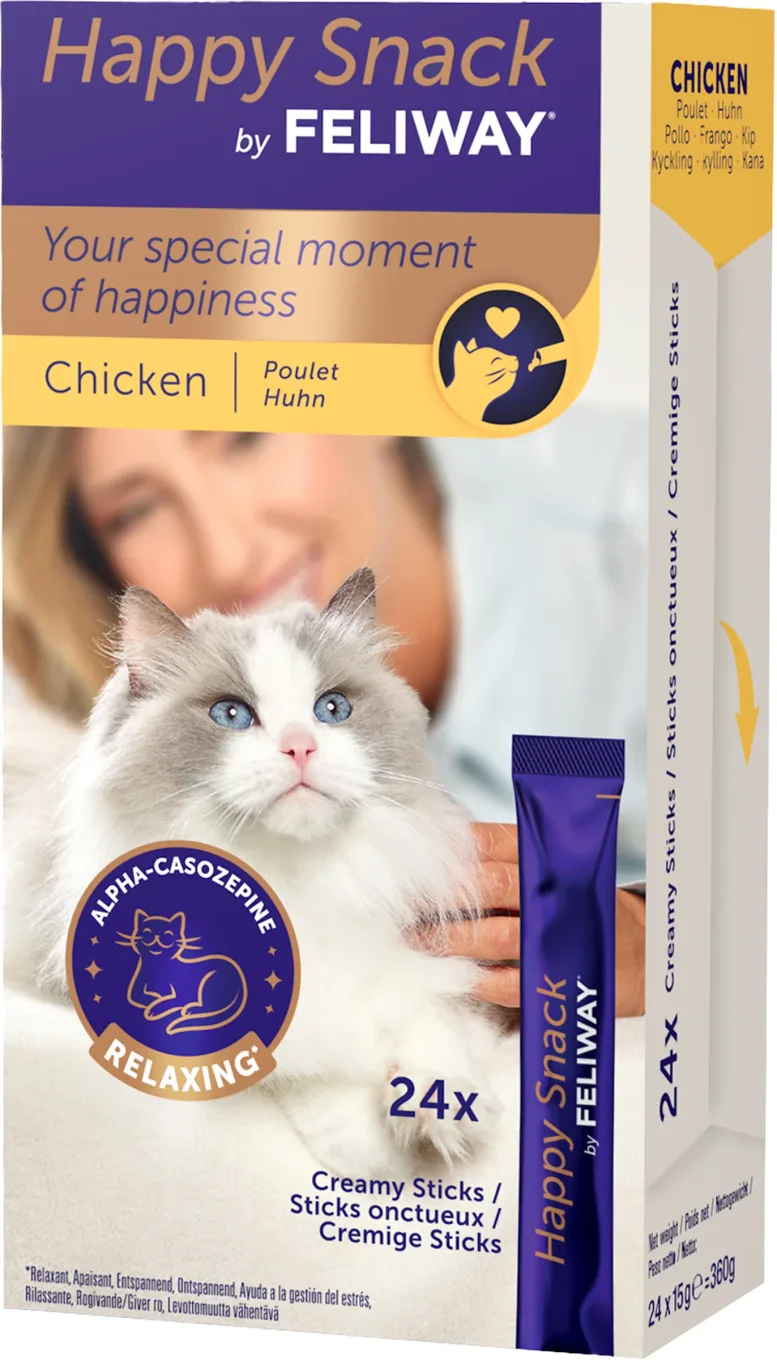 Feliway Happy Snack Kyckling 24 st Feliway