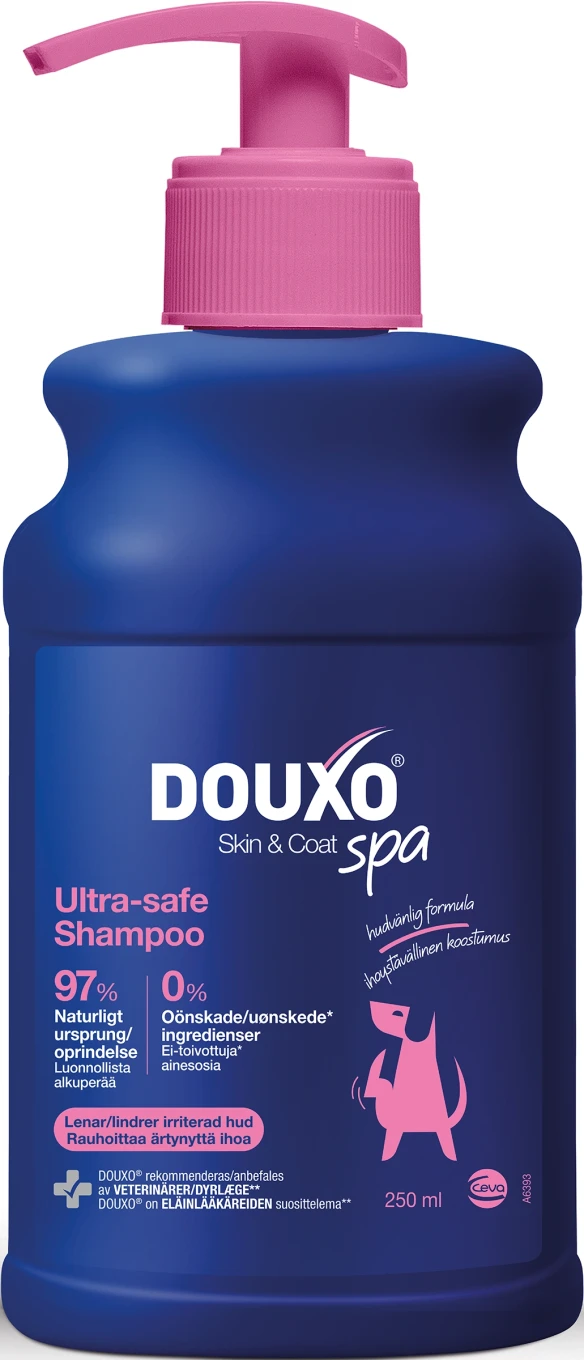 Douxo Skin & Coat SPA Ultra-Safe Itch Soothing Schampo 250 ml Douxo