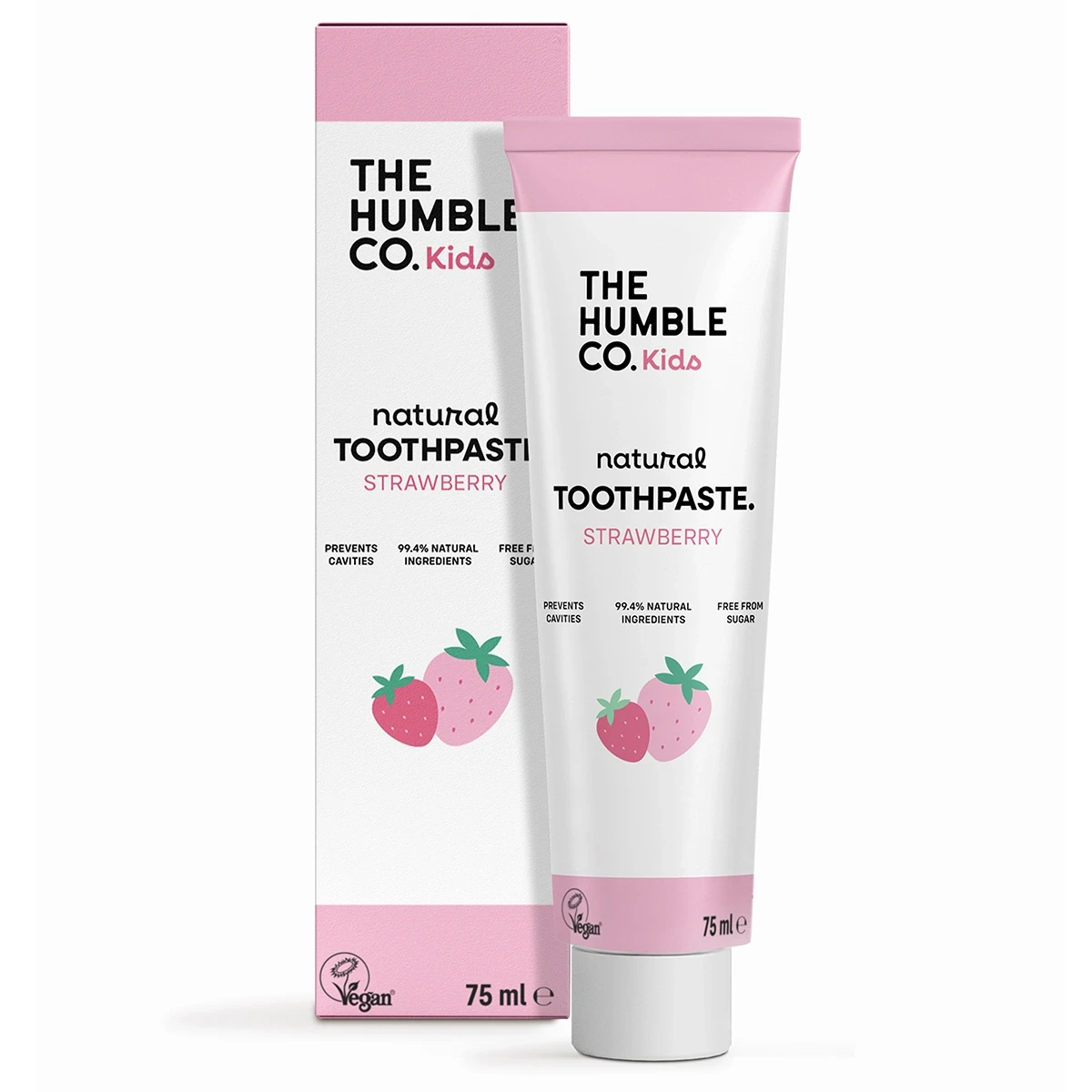 The Humble Co. Tandkräm Cosmos Natural Kids Strawberry 75ml The Humble Co.