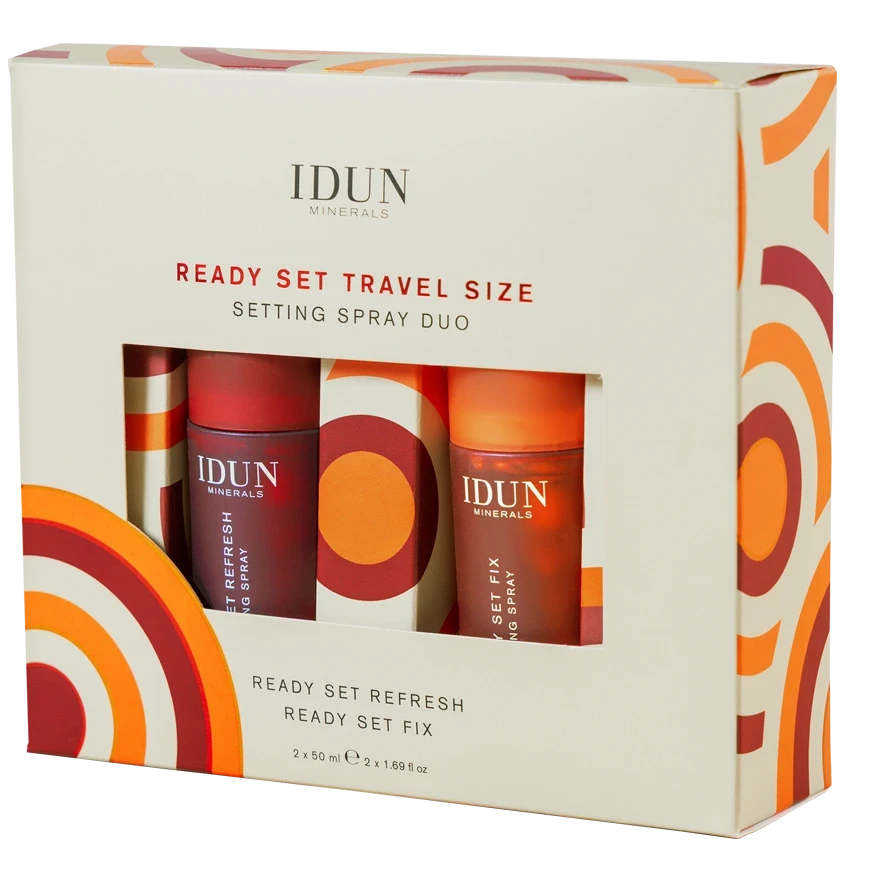 IDUN Minerals Setting Spray Travel Size Duo 2x50 ml IDUN Minerals