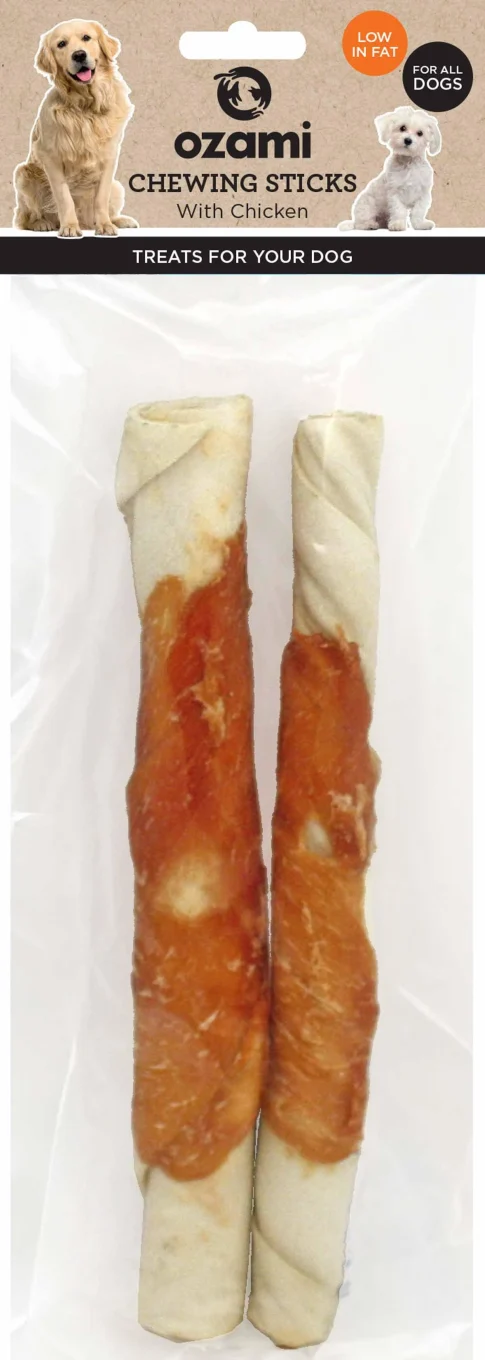 Ozami Chewing Stick With Chicken 25cm 200g Ozami