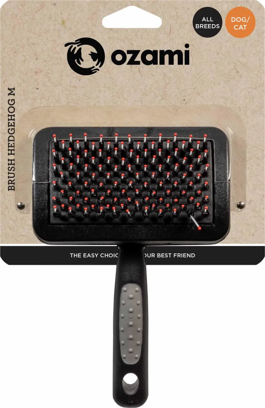 Ozami Brush Hedgehog Medium 15,5x11x4,5cm Ozami