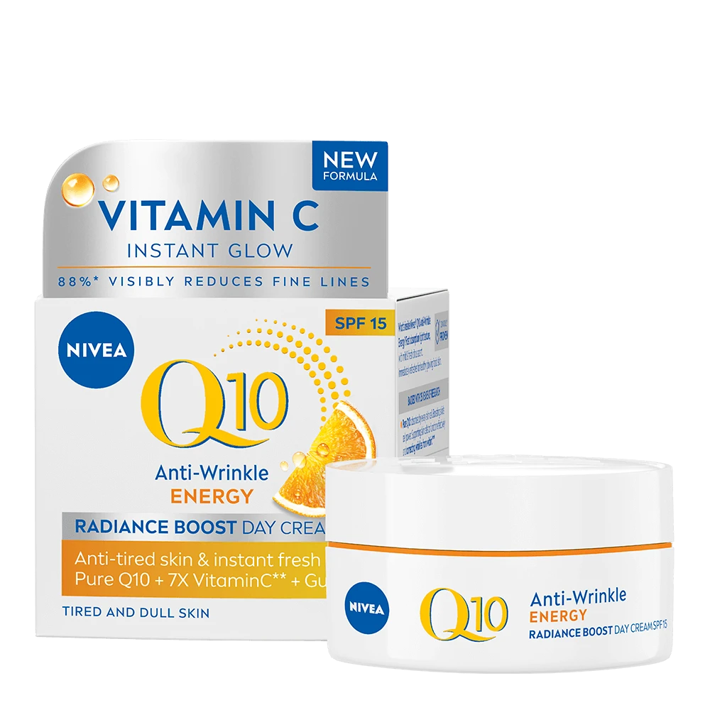 Nivea Q10 Energy Day Cream SPF 15, 50 ml Nivea