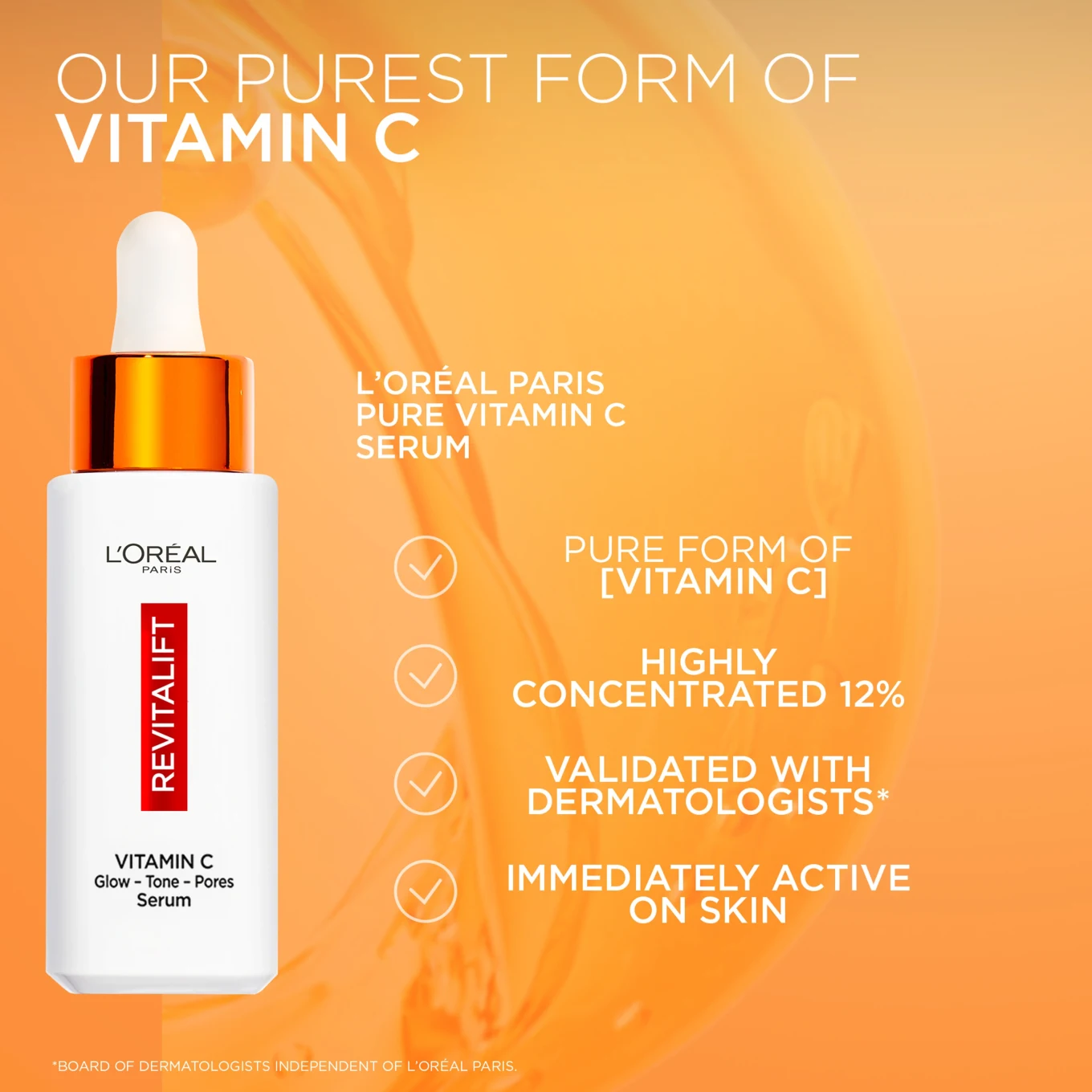 L'Oréal Paris Revitalift Clinical 12% Pure Vitamin C Serum 30 ml L'Oréal Paris