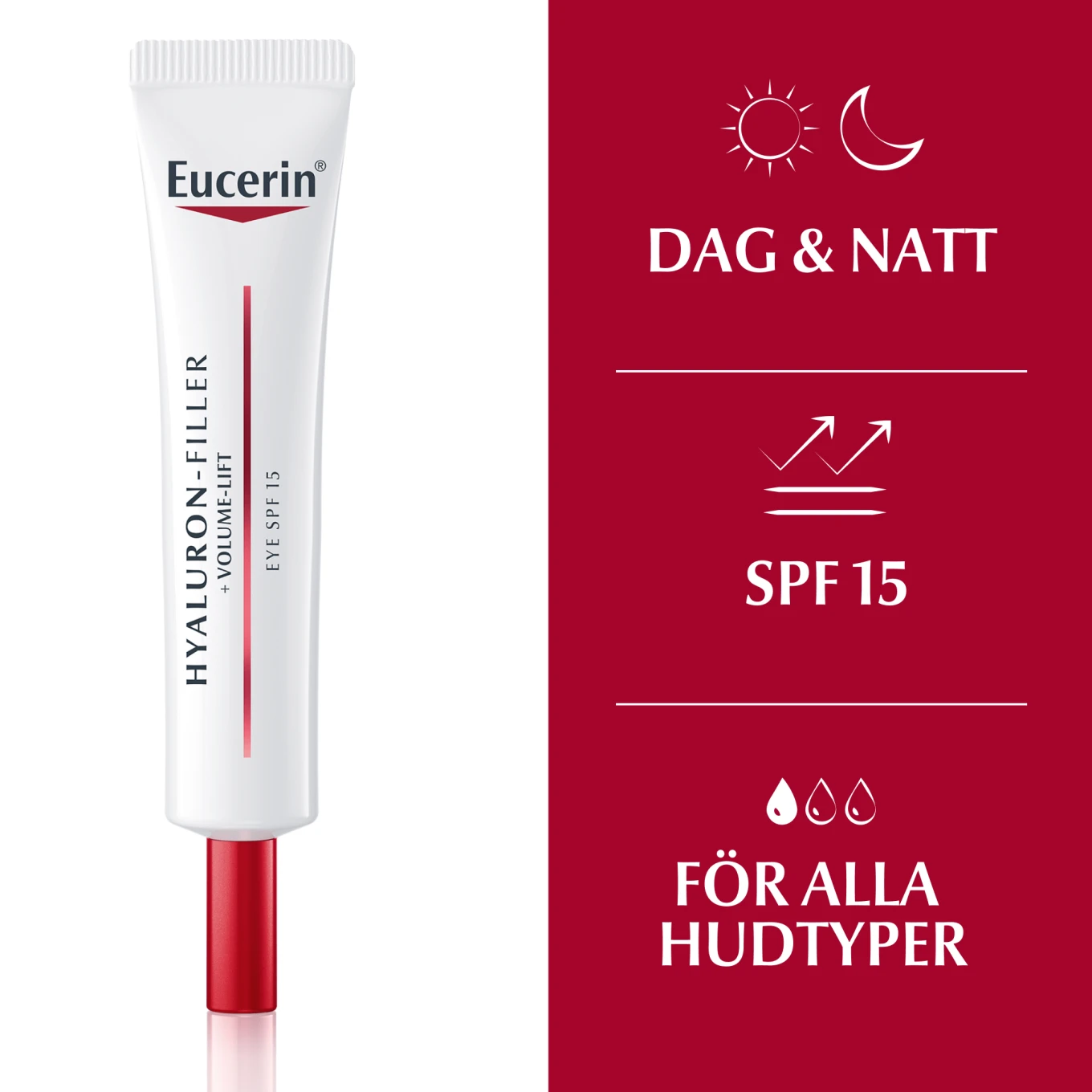 Eucerin Hyaluron-Filler + Volume-Lift Eye Cream SPF 15, 15 ml Eucerin
