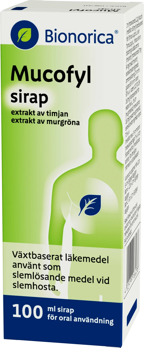 Mucofyl Sirap 100 ml mucofyl, Bionorica