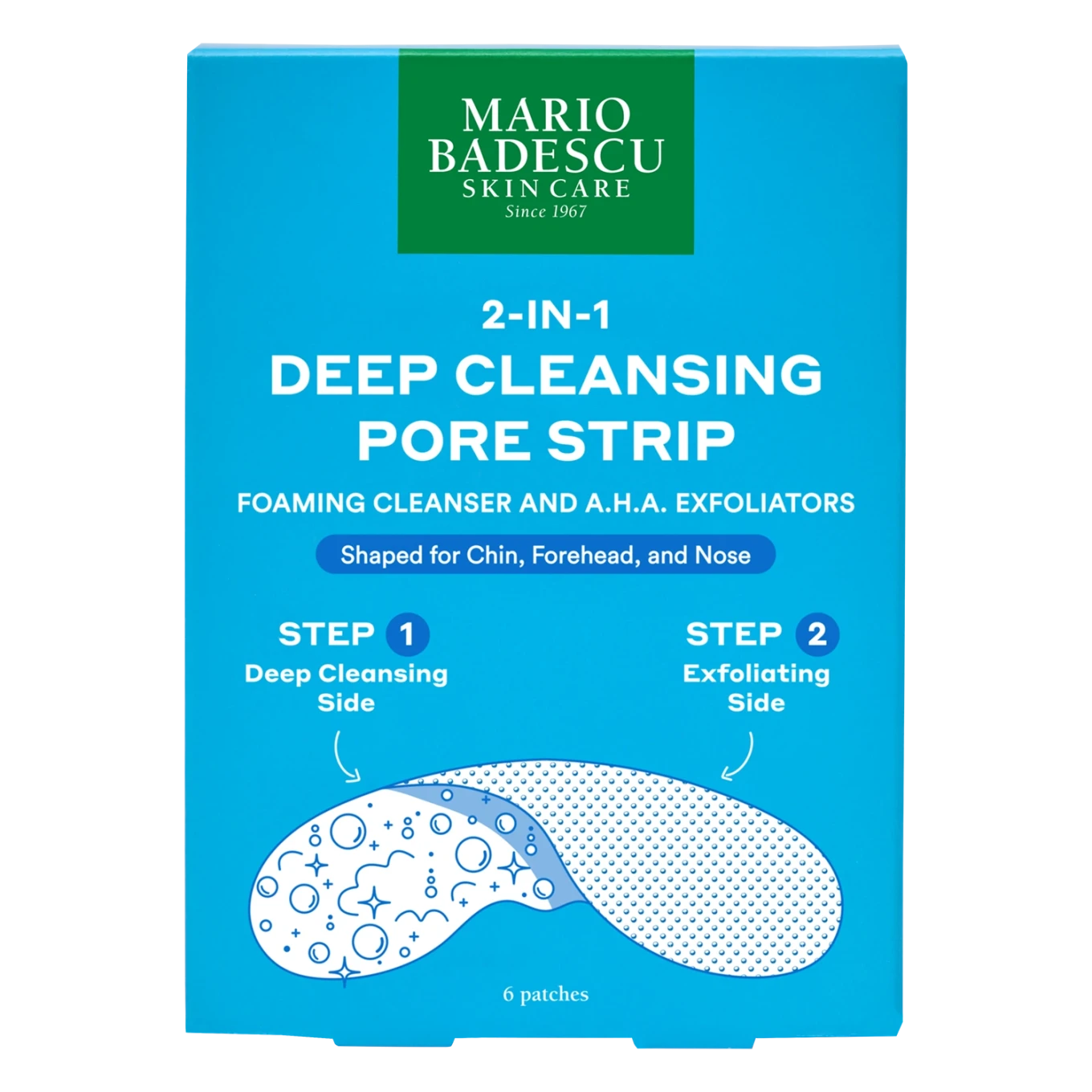Mario Badescu 2-In-1 Deep Cleansing Pore Strip 6 st Mario Badescu