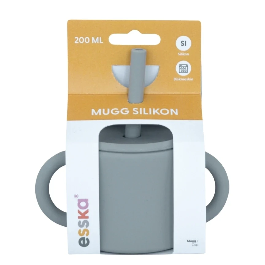 ESSKA Mugg Silikon Grå Esska