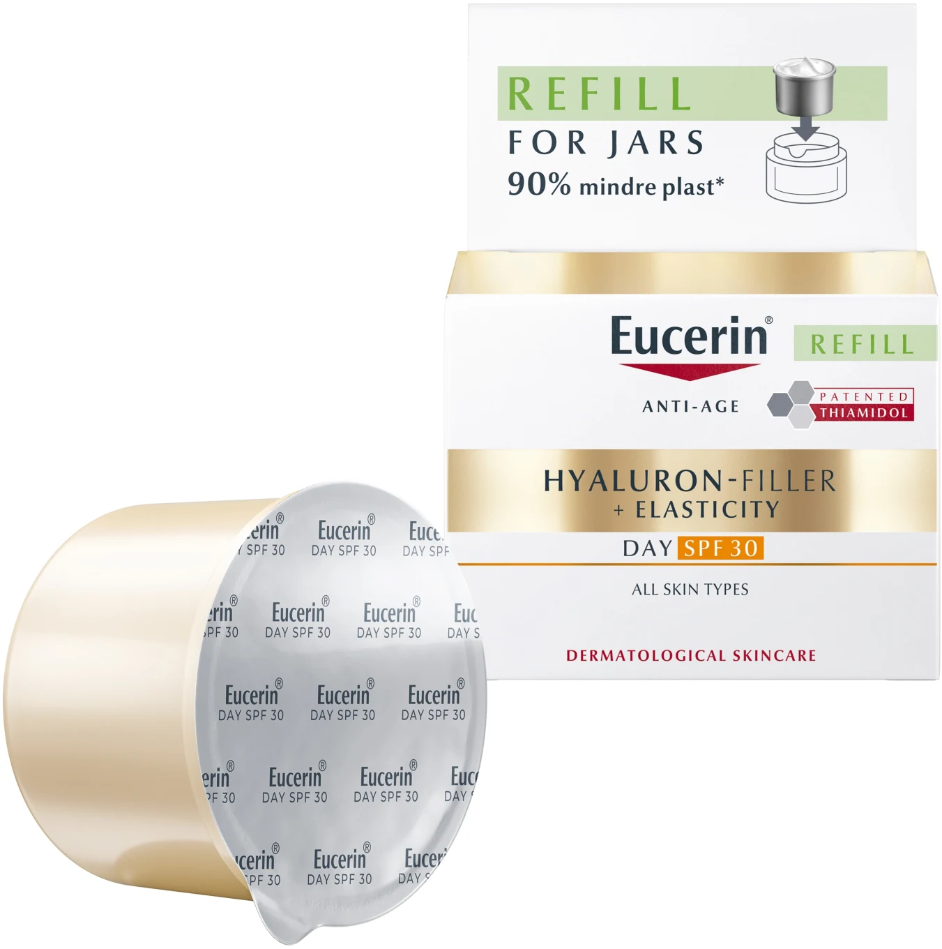 Eucerin Hyaluron-Filler + Elasticity Day Cream SPF30 Refill 50 ml Eucerin
