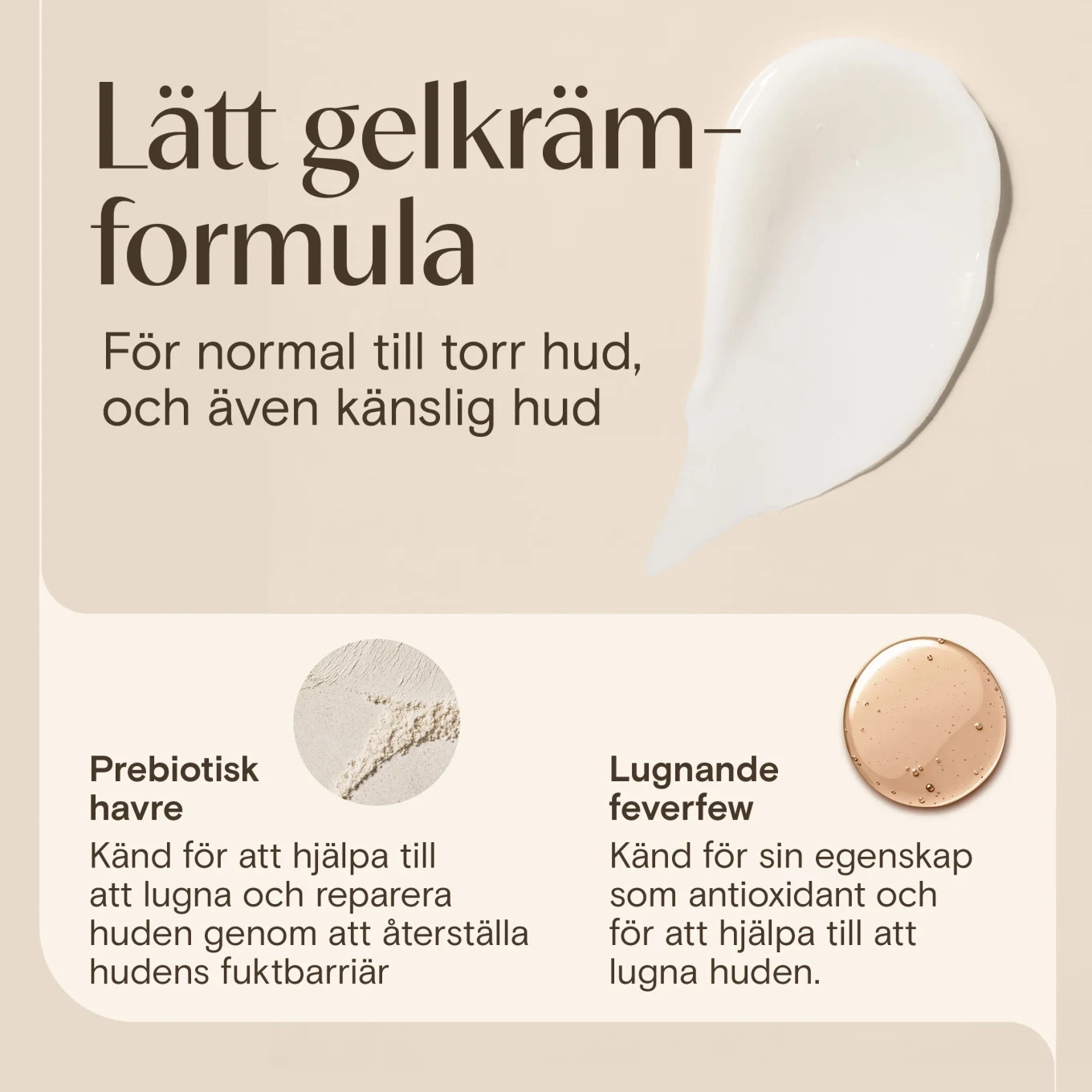 Aveeno CALM+RESTORE® Oat Gel Moisturiser 50 ml Aveeno