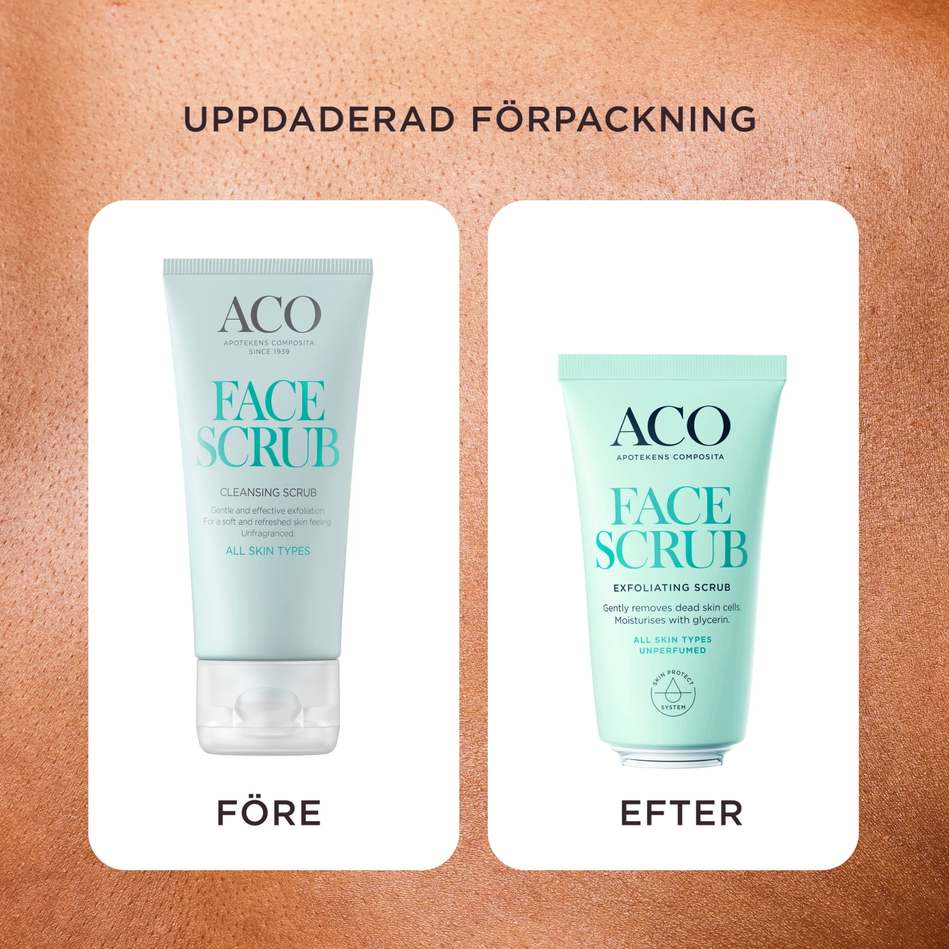 ACO Face Exfoliating Gentle Scrub 50 ml ACO