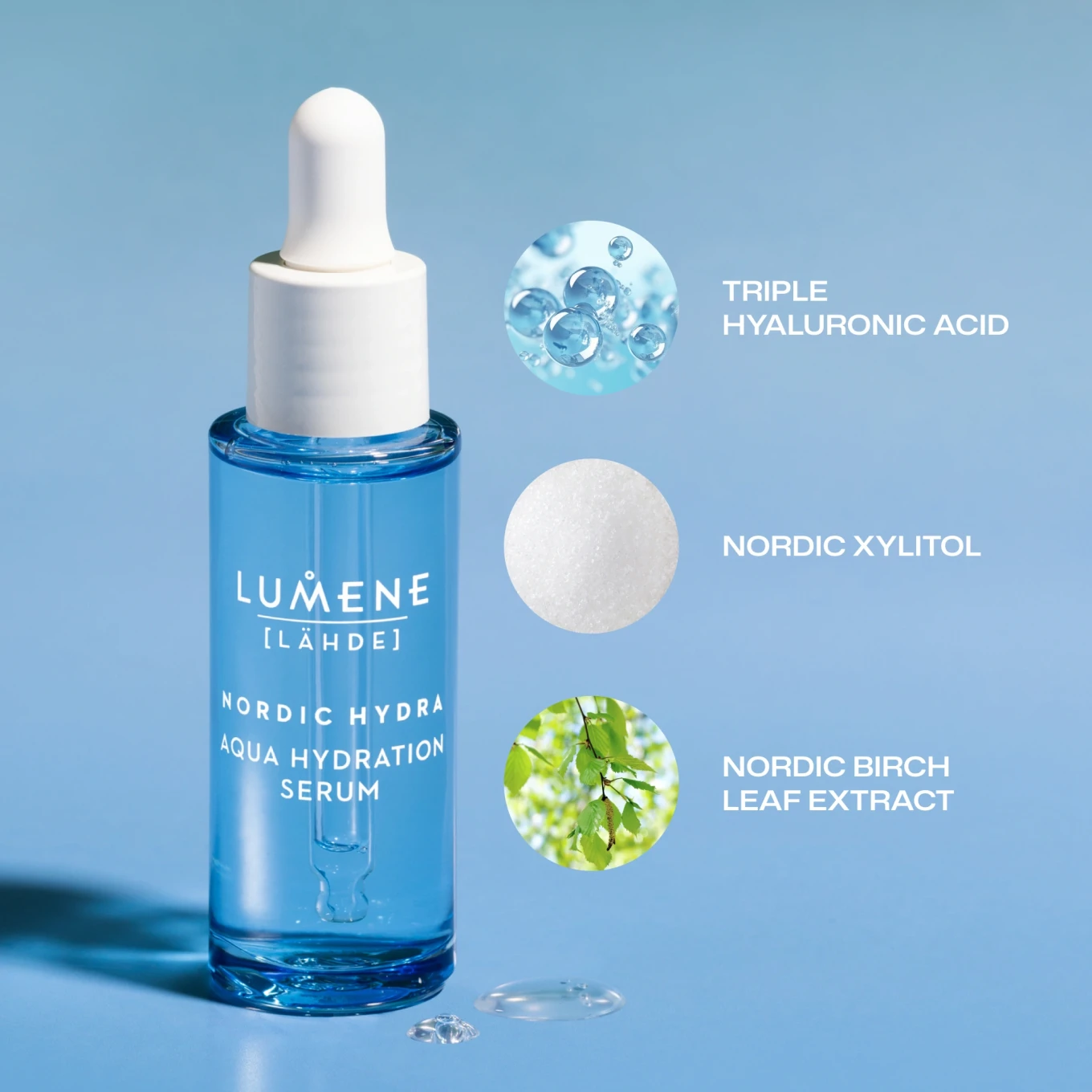 Lumene Nordic Hydra Face Aqua Dew Serum 30 ml Lumene