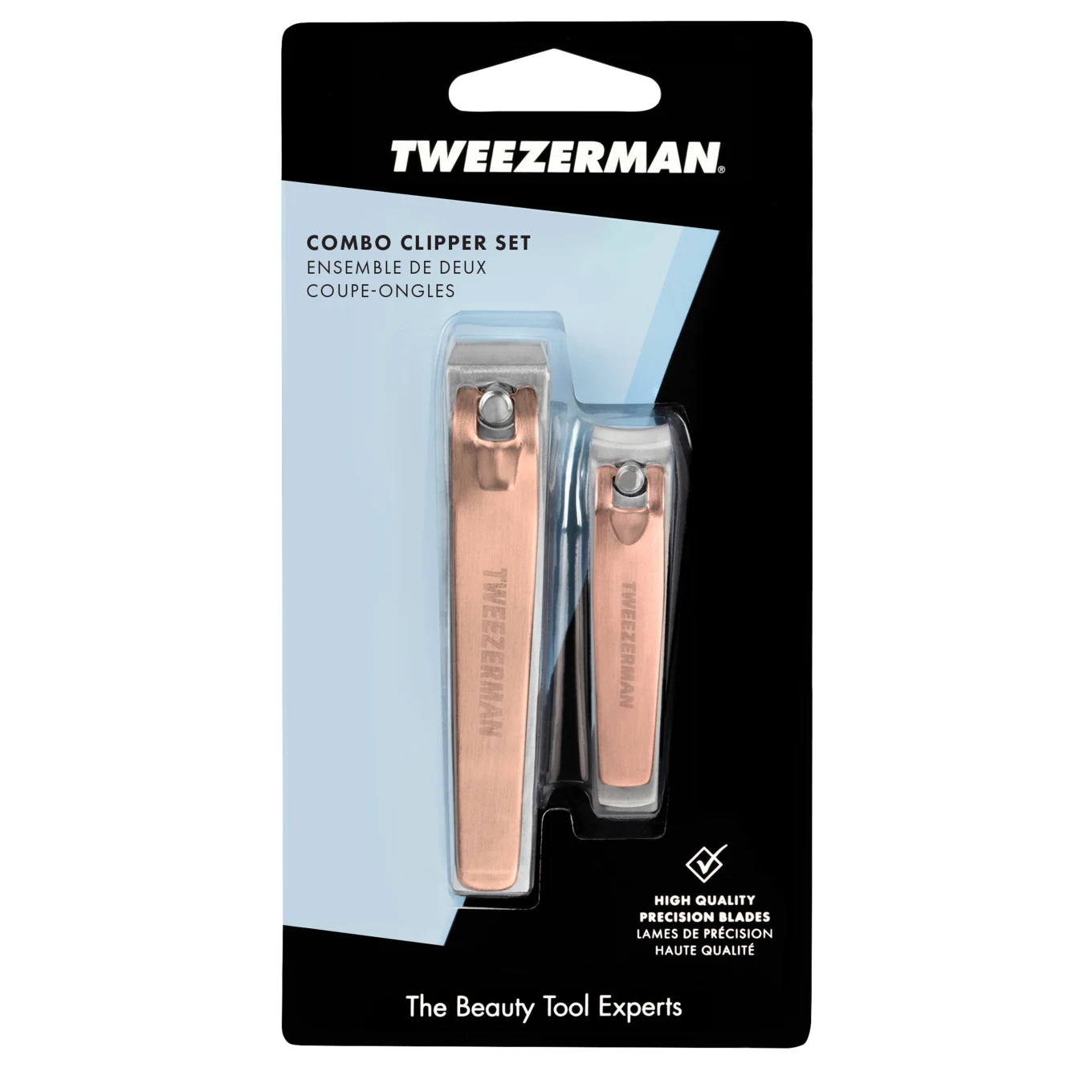 Tweezerman Retail Combo Clipper Set Rose Gold Tweezerman