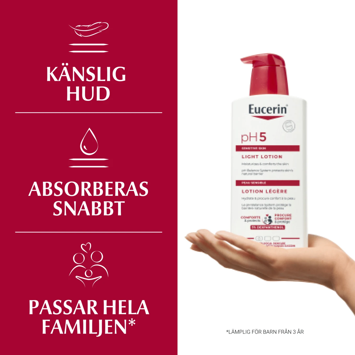 Eucerin pH5 Light Lotion 400 ml Eucerin