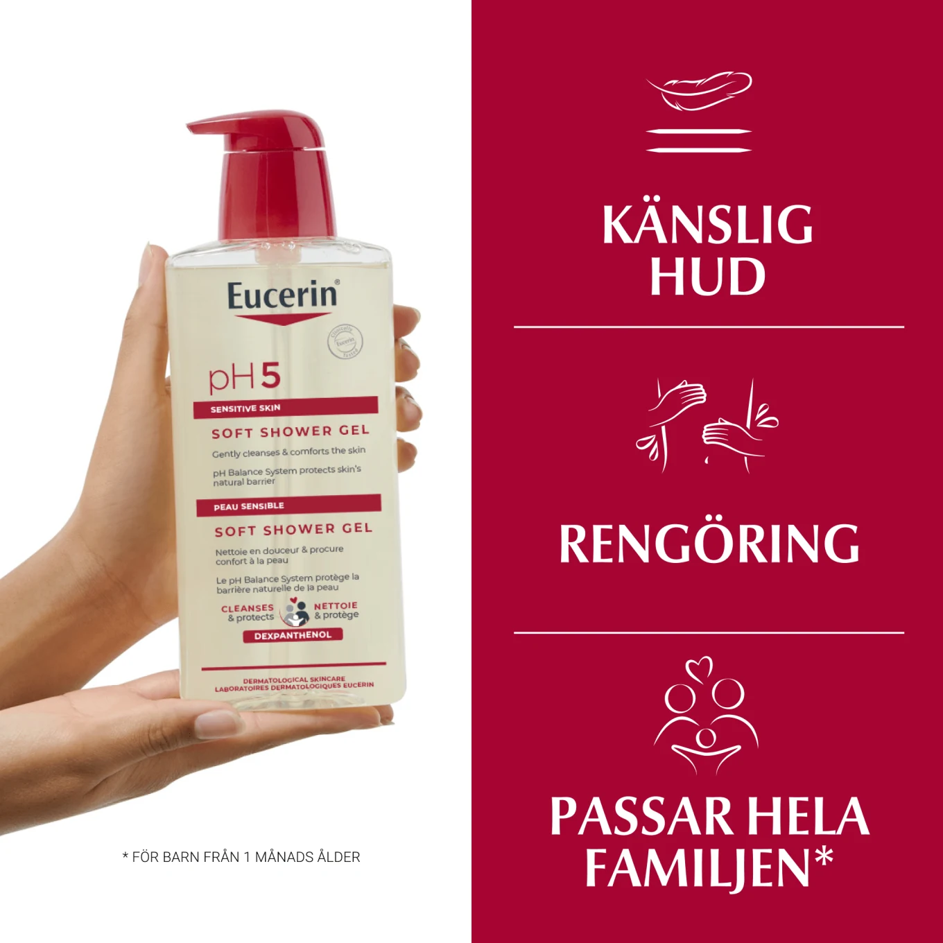 Eucerin pH5 Soft Shower Gel 400 ml Eucerin