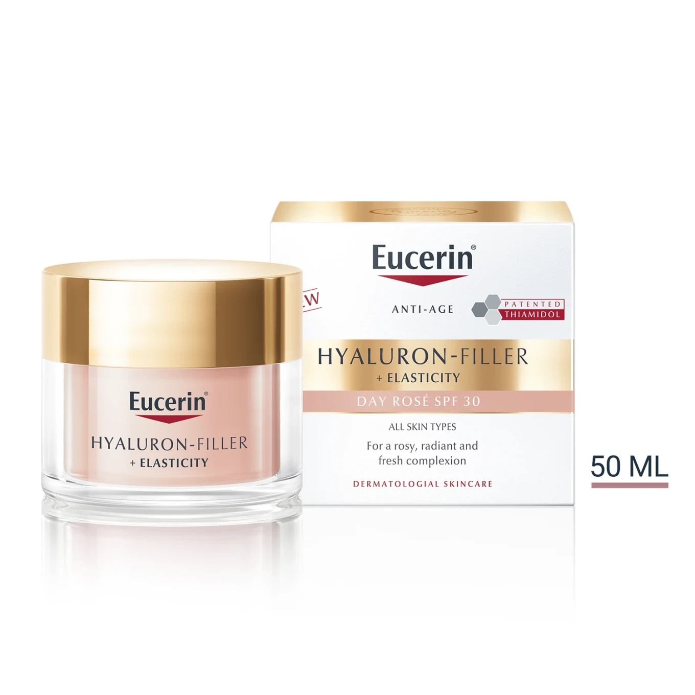 Eucerin Hyaluron-Filler + Elasticity Day Rose SPF 30, 50ml Eucerin