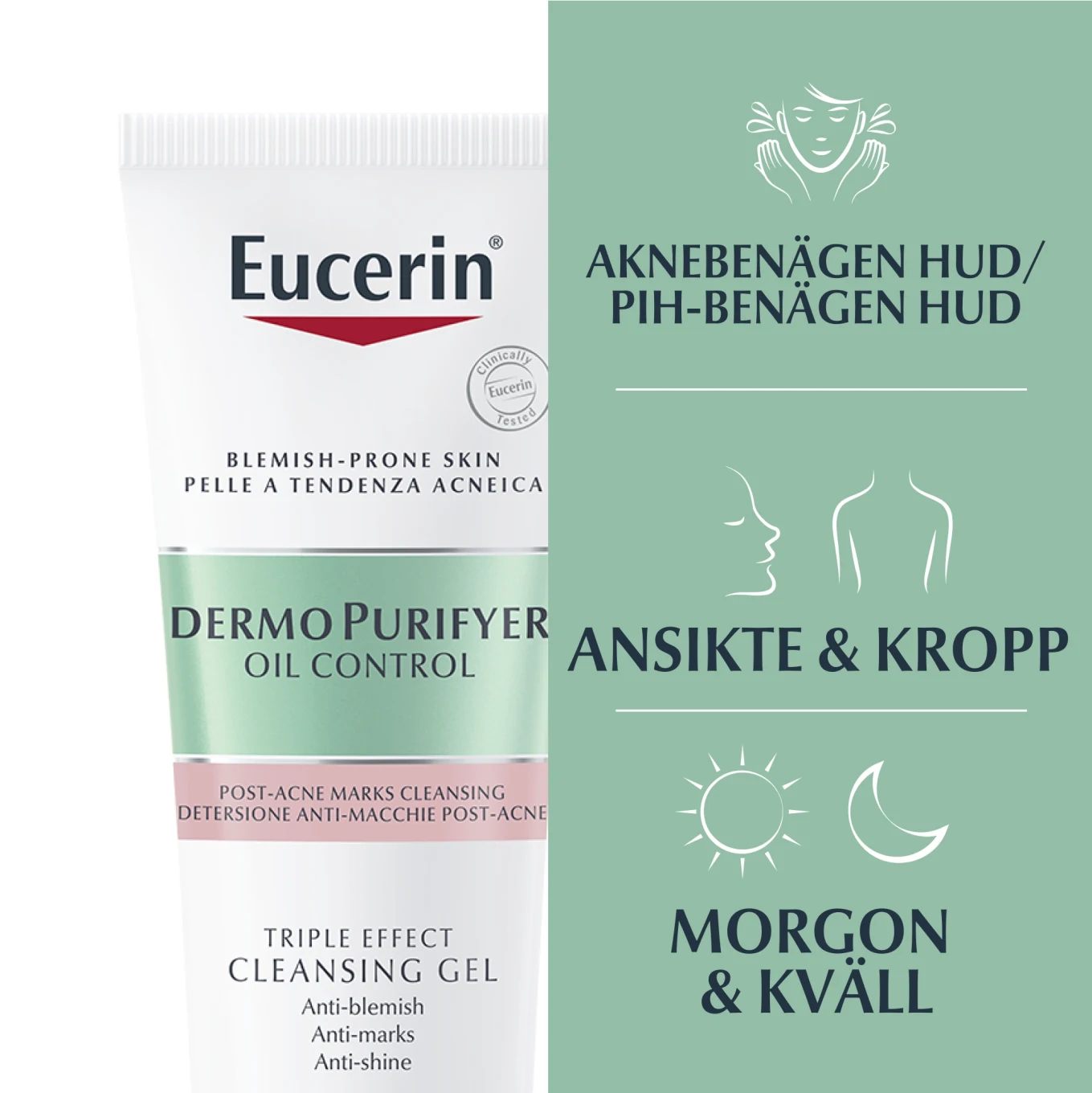 Eucerin DermoPurifyer Triple Effect Cleansing Gel 150 ml Eucerin