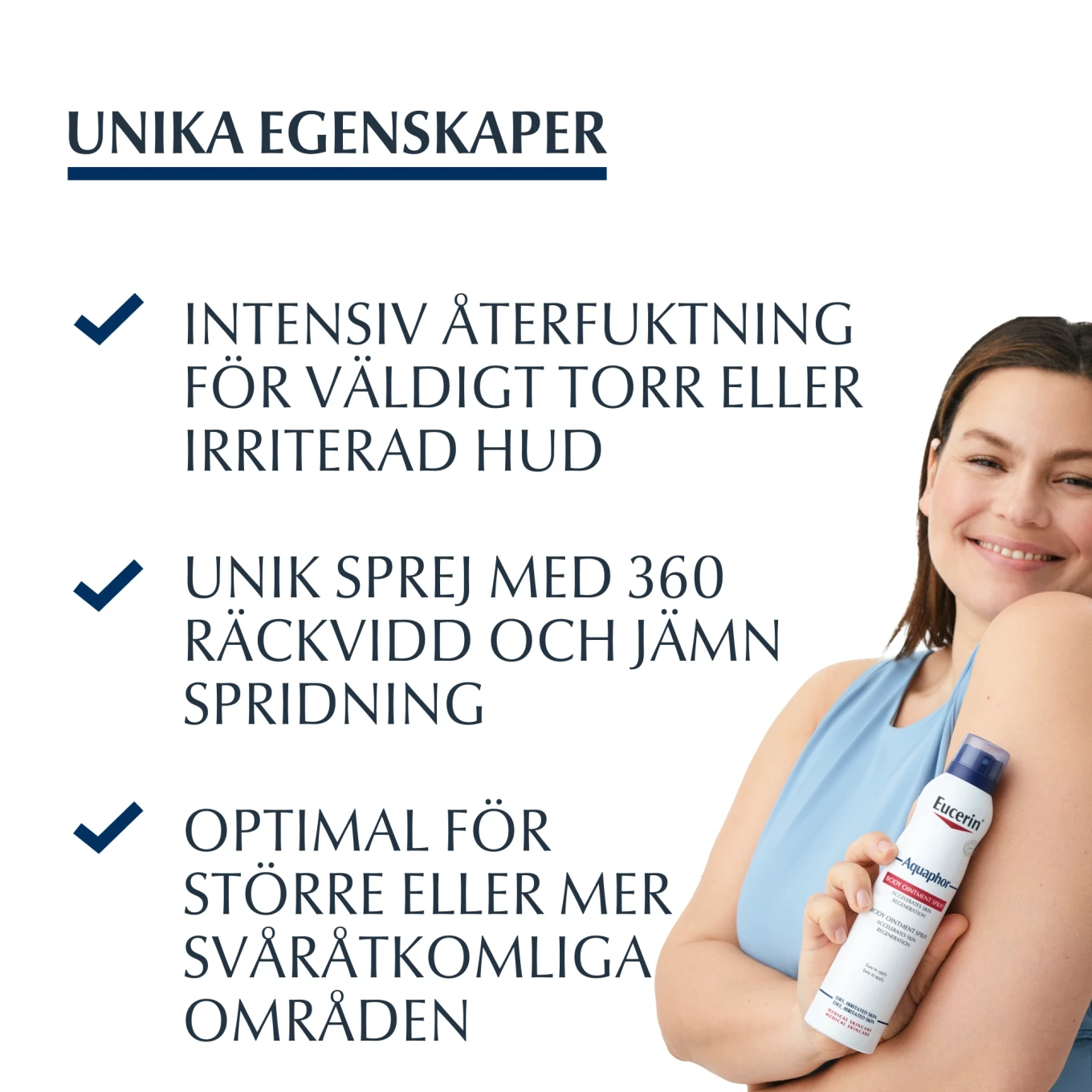 Eucerin Aquaphor Body Ointment Spray 250ml Eucerin