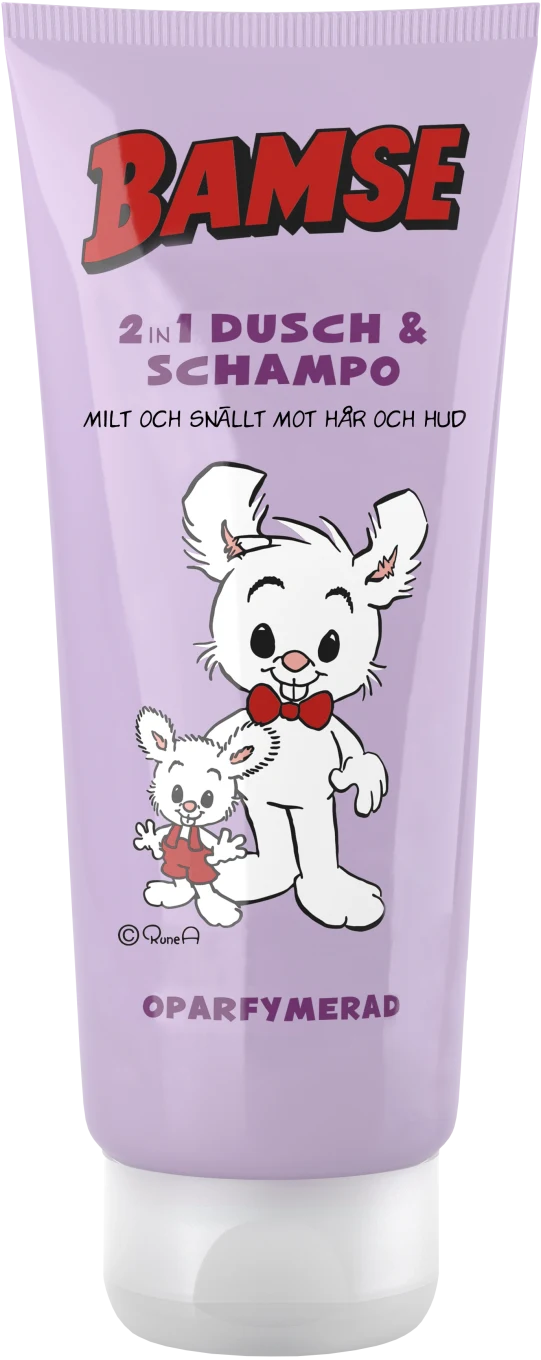 Bamse 2in 1 Dusch & Schampo 200 ml Bamse