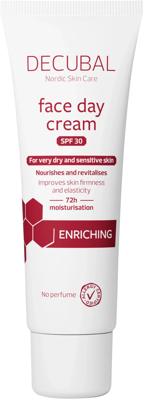 DECUBAL Enriching Face Cream SPF 30, 50 ml Decubal
