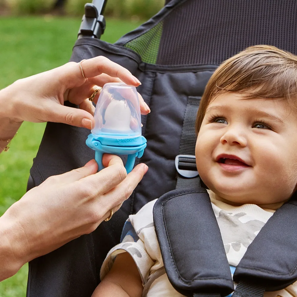 Munchkin Baby Food Feeder Silikon Blue Munchkin