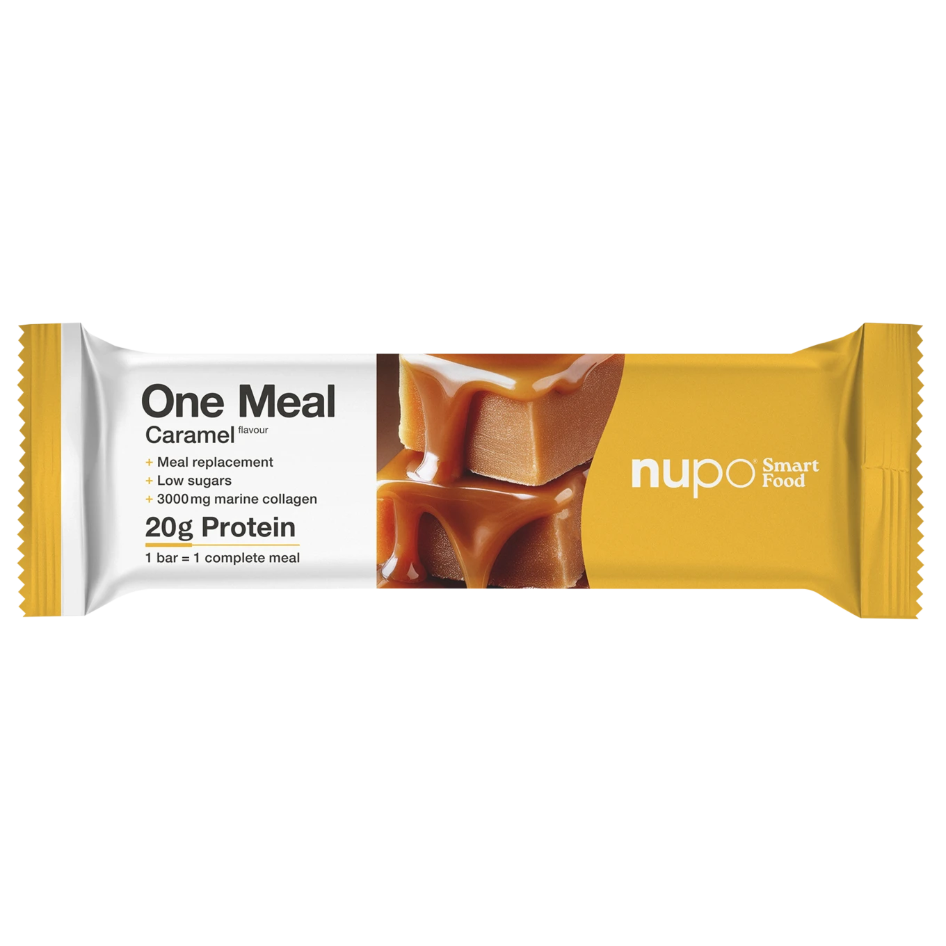 Nupo® One Meal Collagen Bar Caramel 60 g Nupo