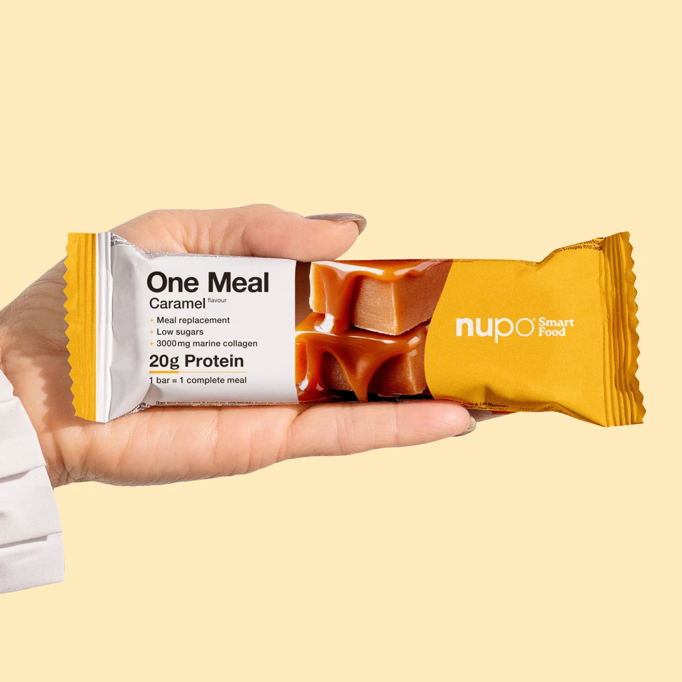 Nupo® One Meal Collagen Bar Caramel 60 g Nupo