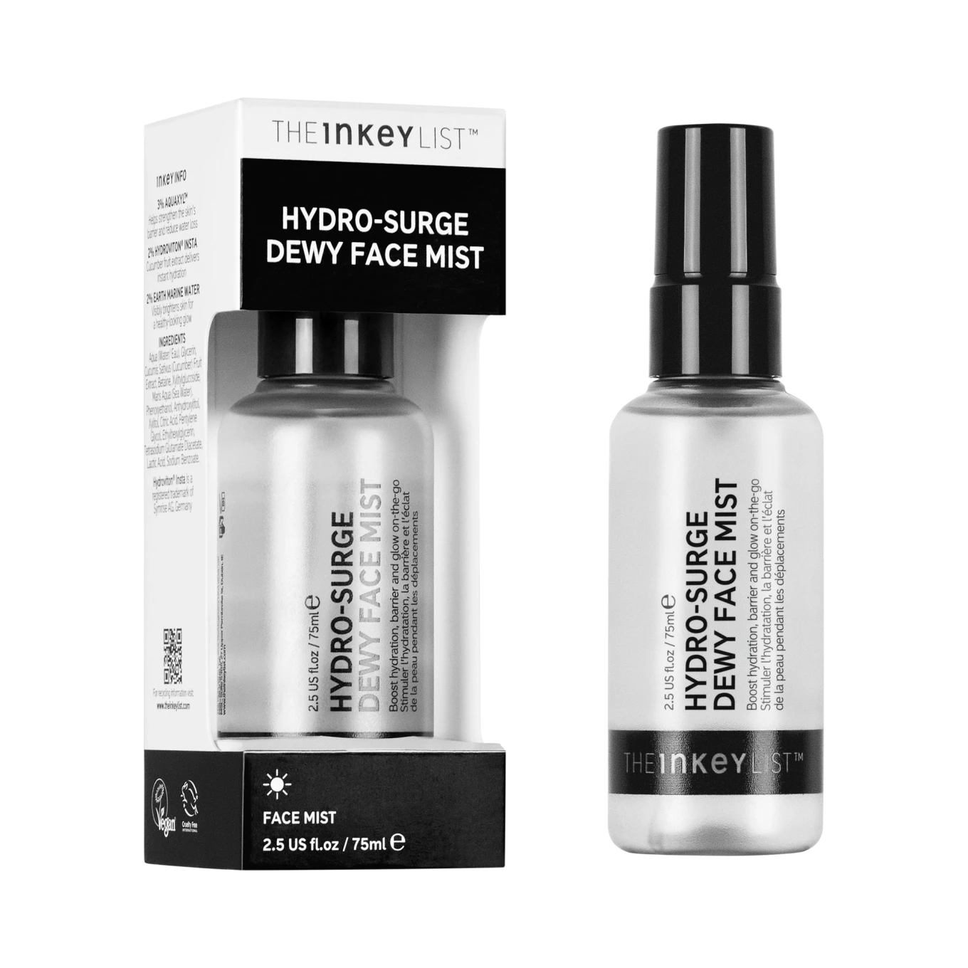 The Inkey List Hydro-Surge Dewy Face Mist 75 ml The Inkey List 