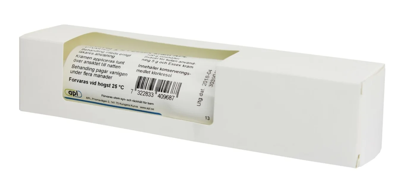 Svavel 5% i Essex Kräm APL 80 g Apl